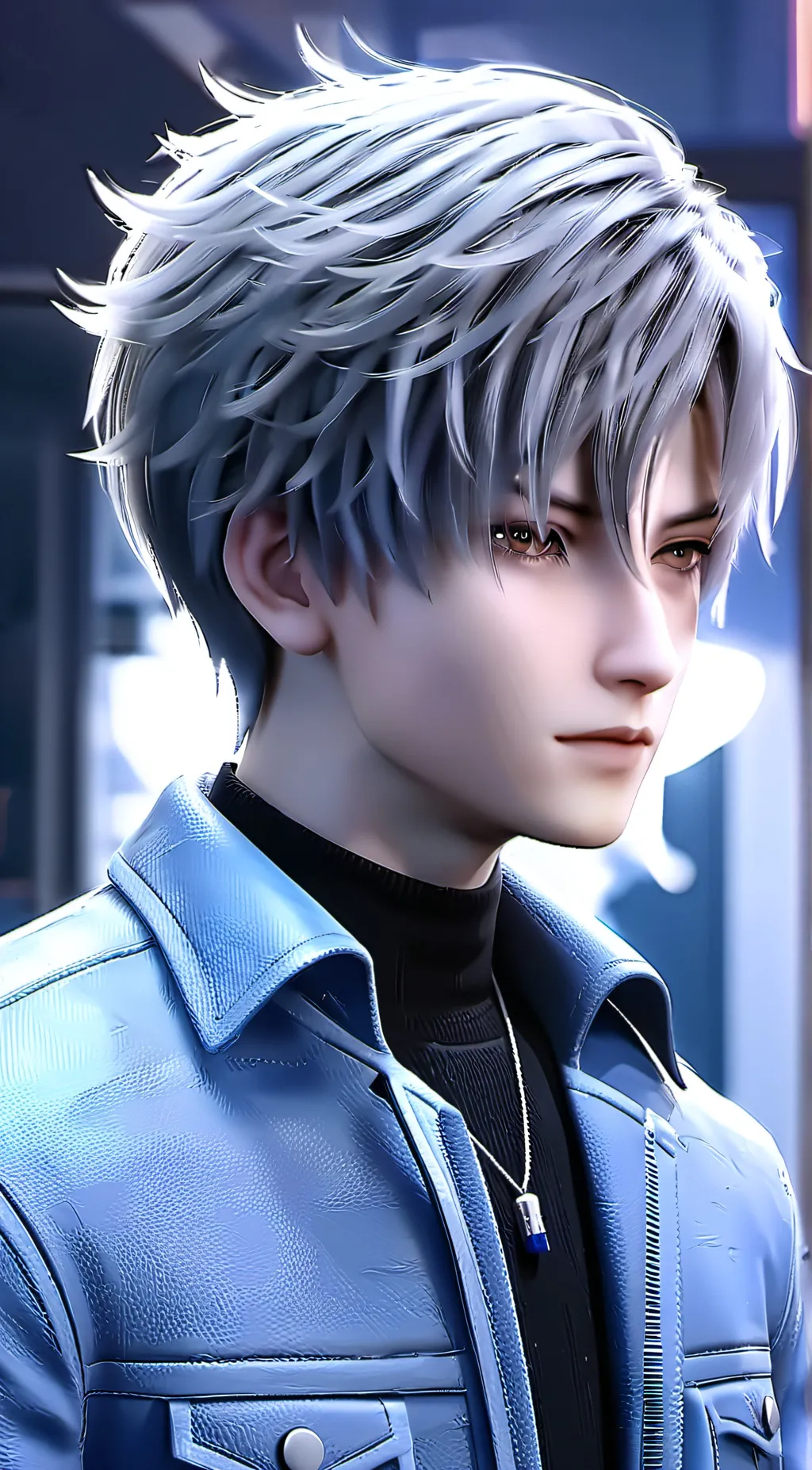 ai character: LUCAS background