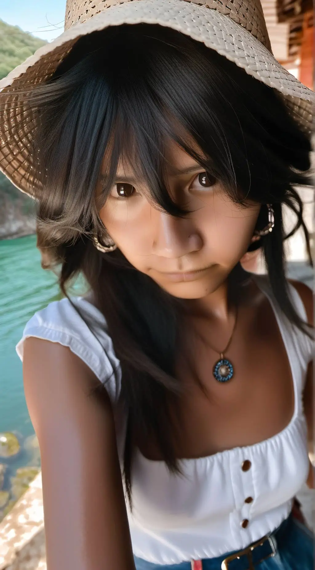 ai character: bella- background