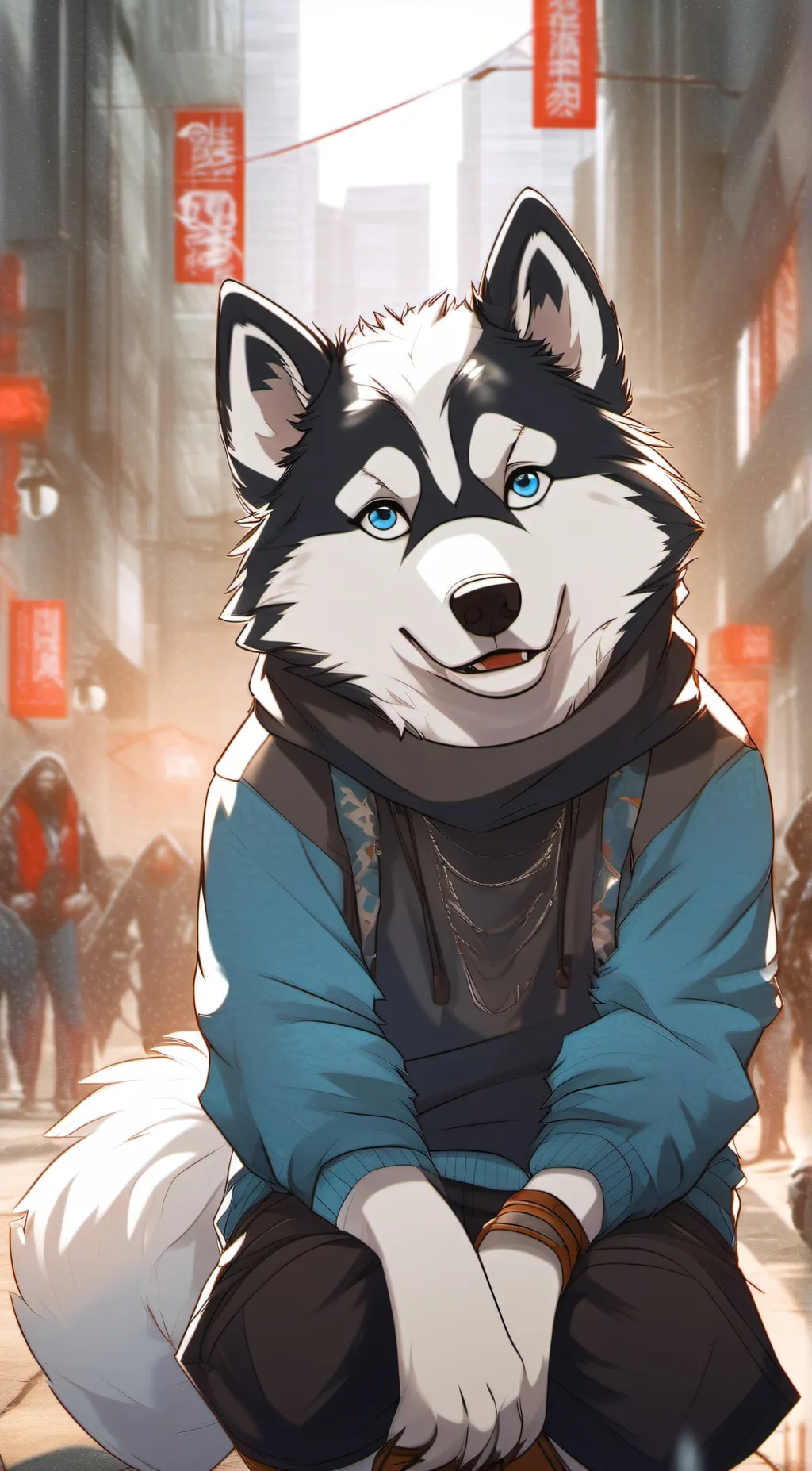 ai character: Nick background