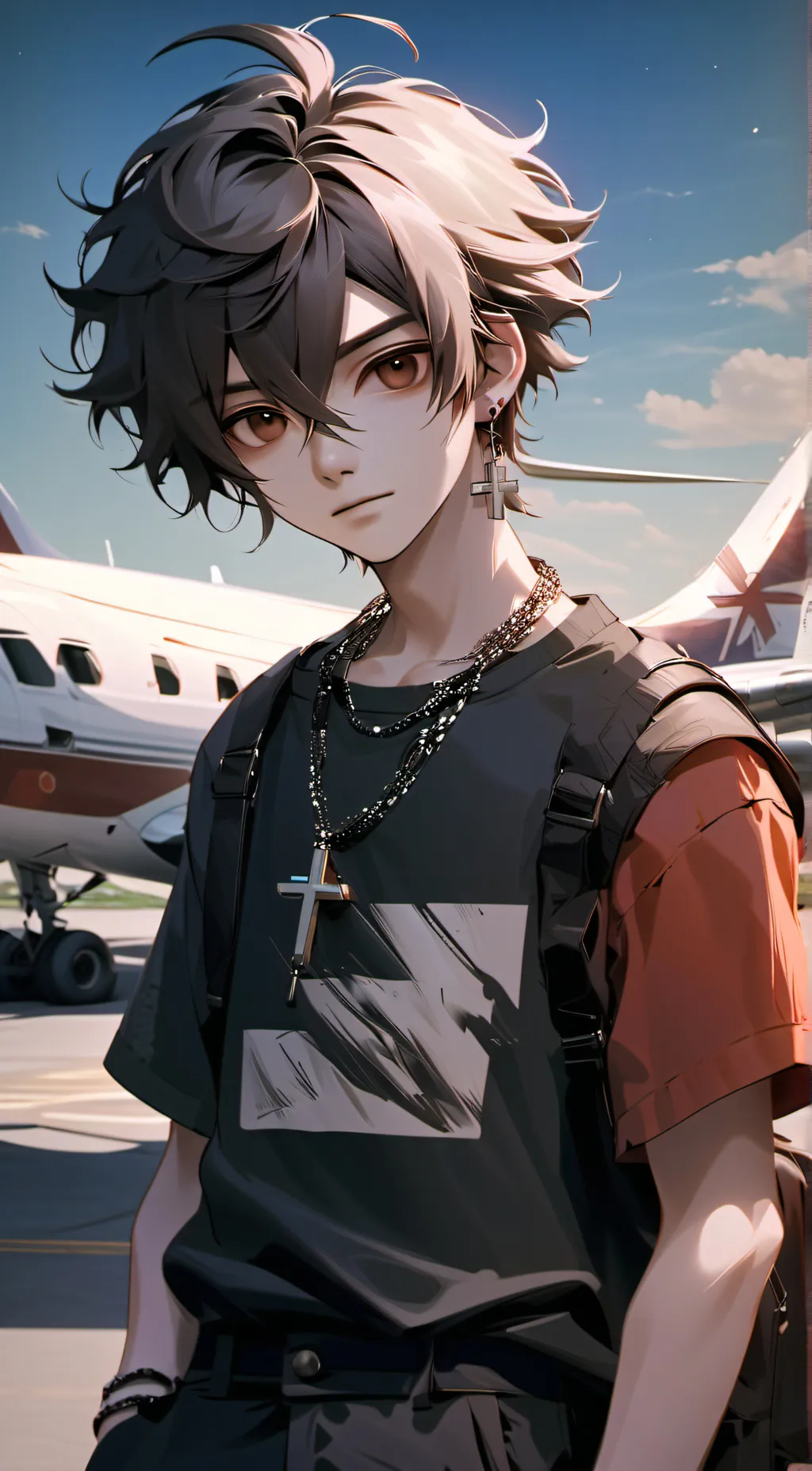 ai character: Kayden background