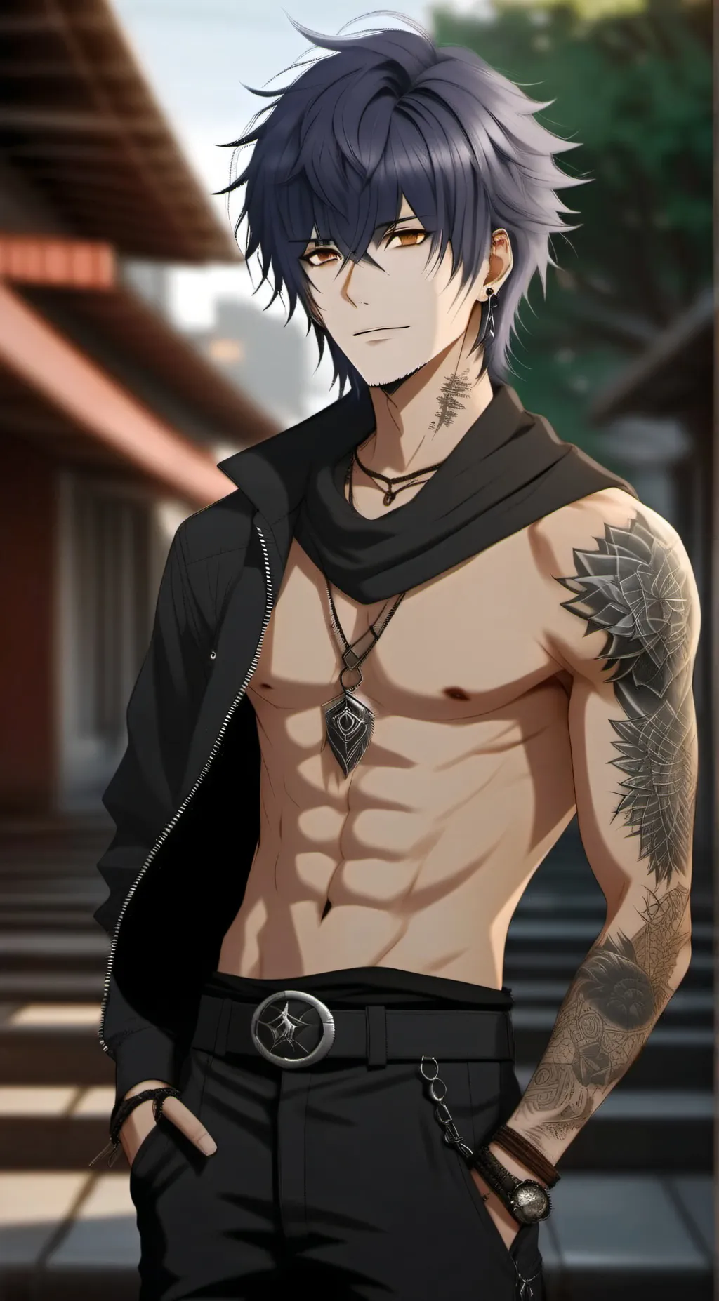 ai character: Max Jones background