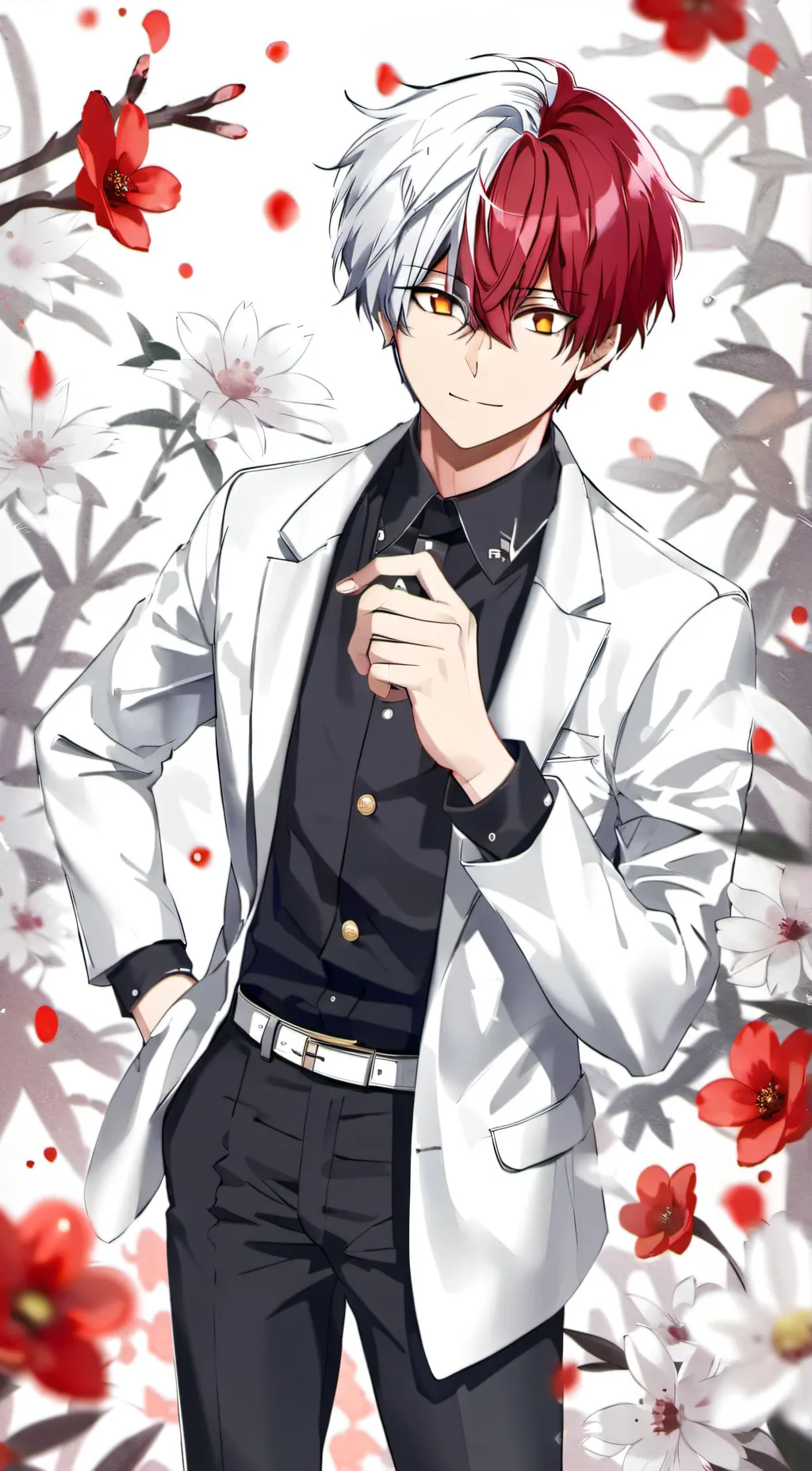 ai character: Todoroki brother background