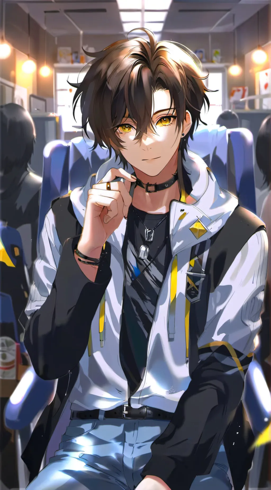 ai character: 沈灰 background