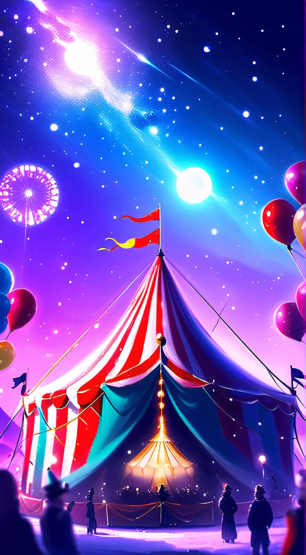 ai character: Circus background
