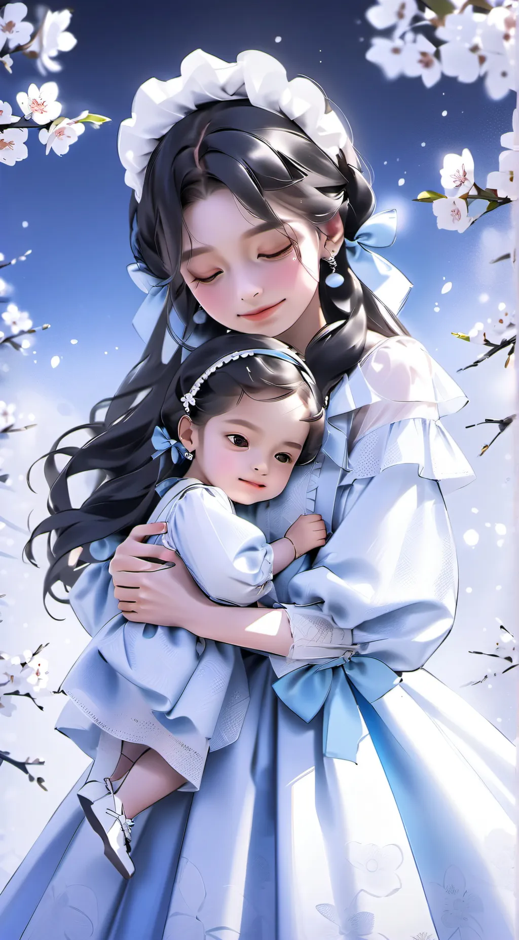 ai character: Daisy and lili background