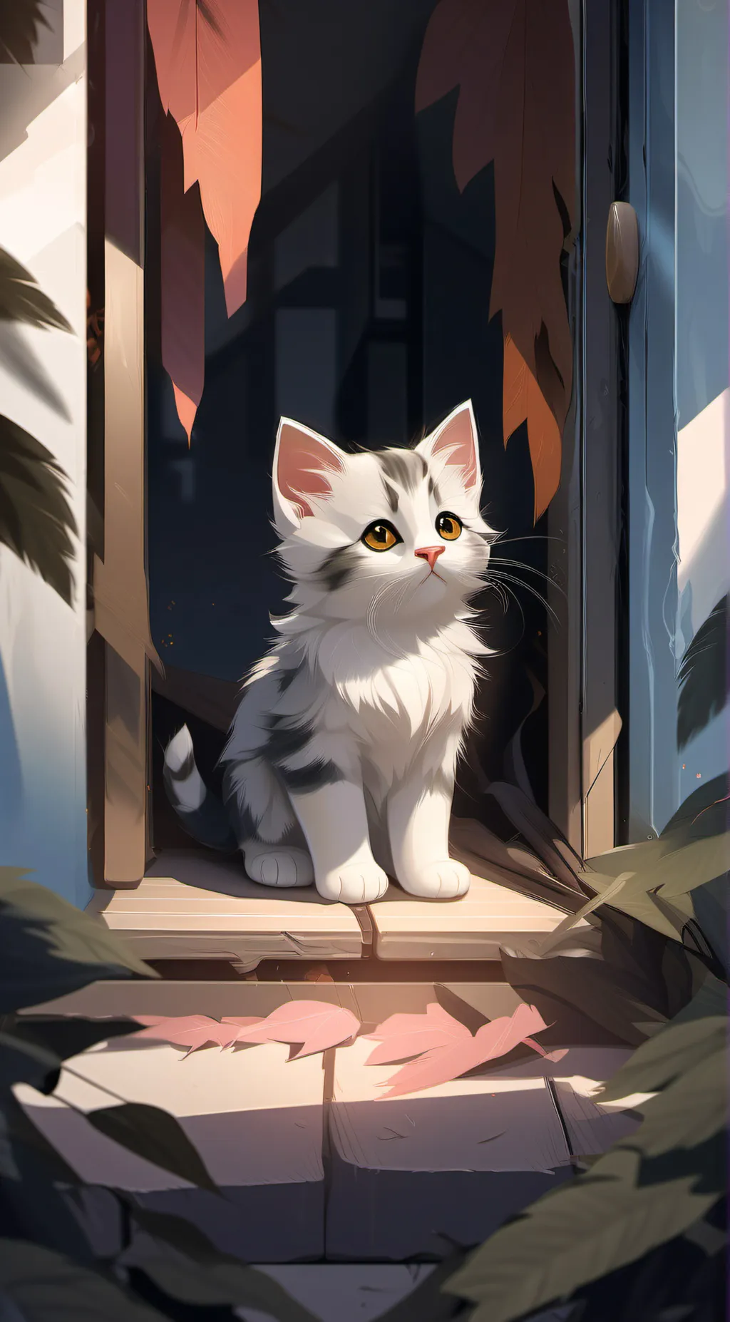 ai character: life helper :) background