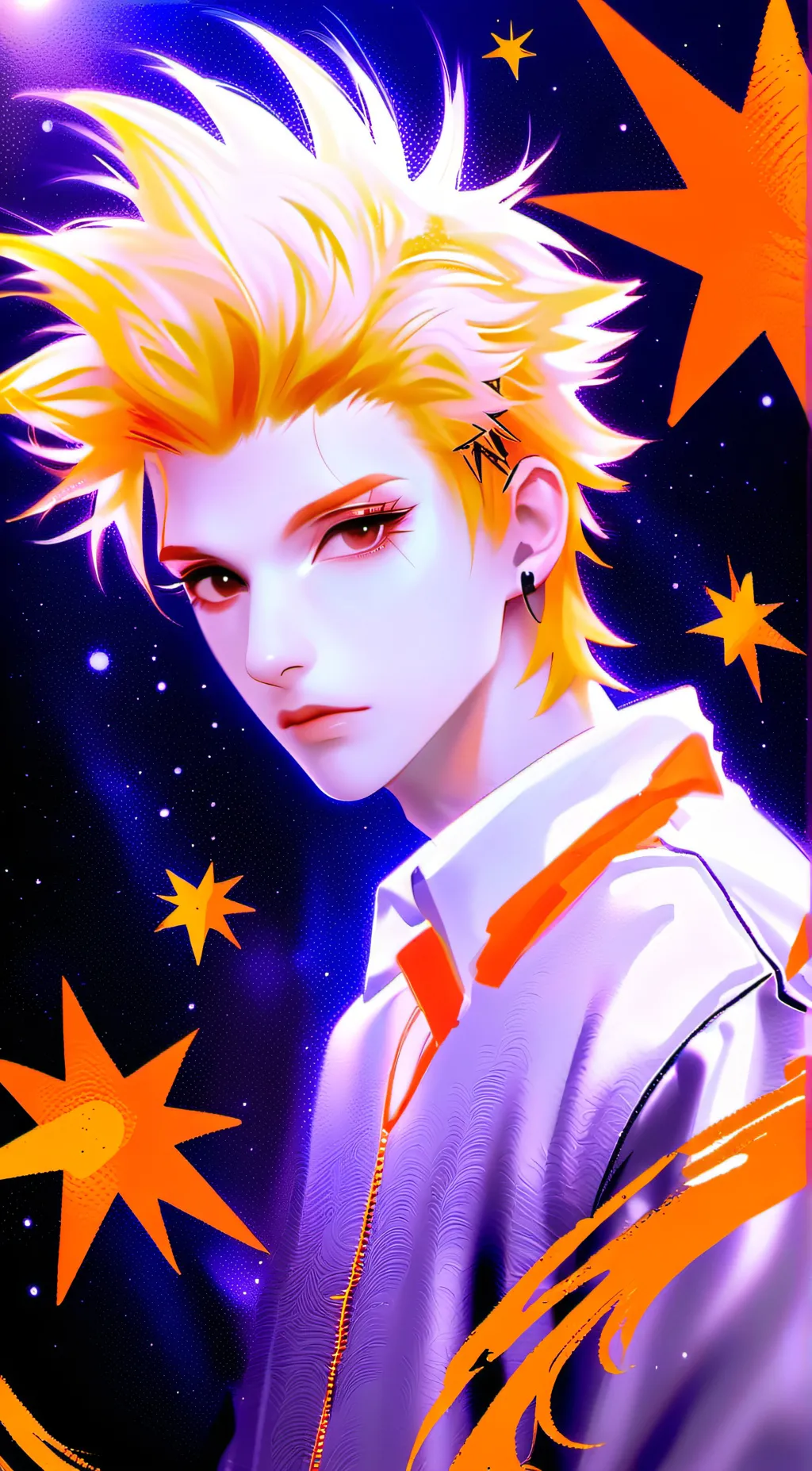 ai character: Kickin chicken background