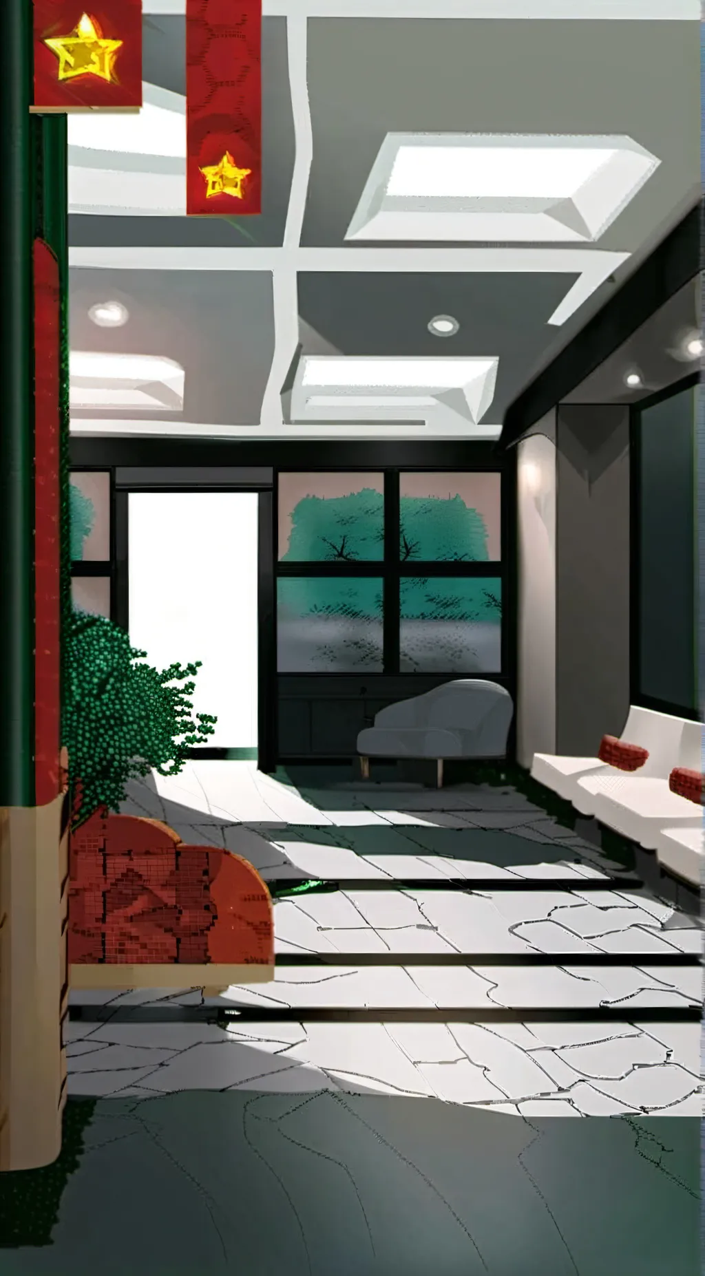 ai character: Mîà_Fandøm Doors background