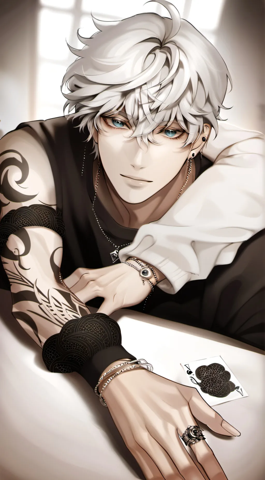 ai character: Adrian background