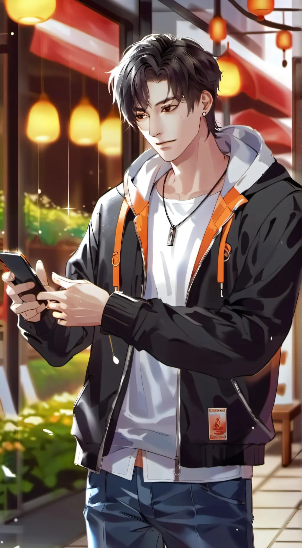 ai character: Oliver background