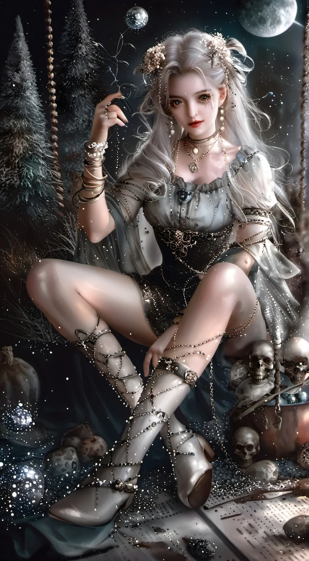 ai character: angel background