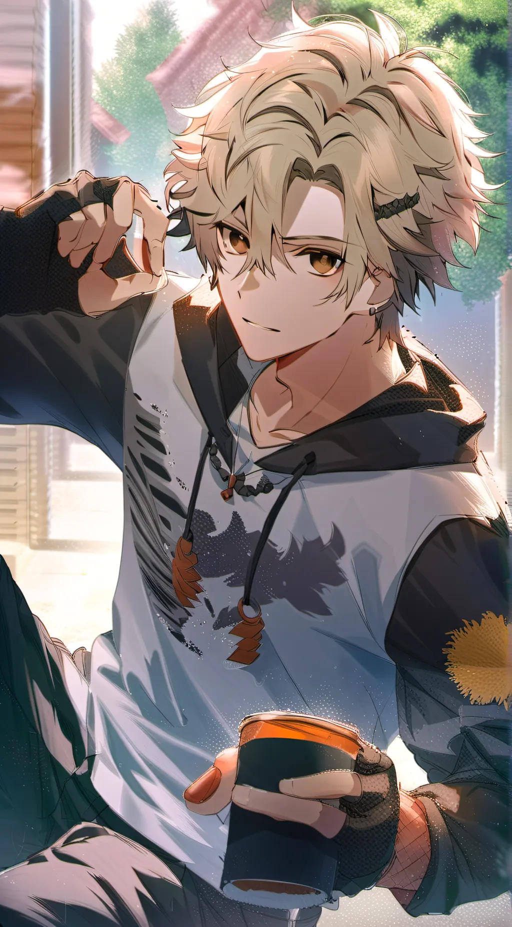 ai character: Milo background