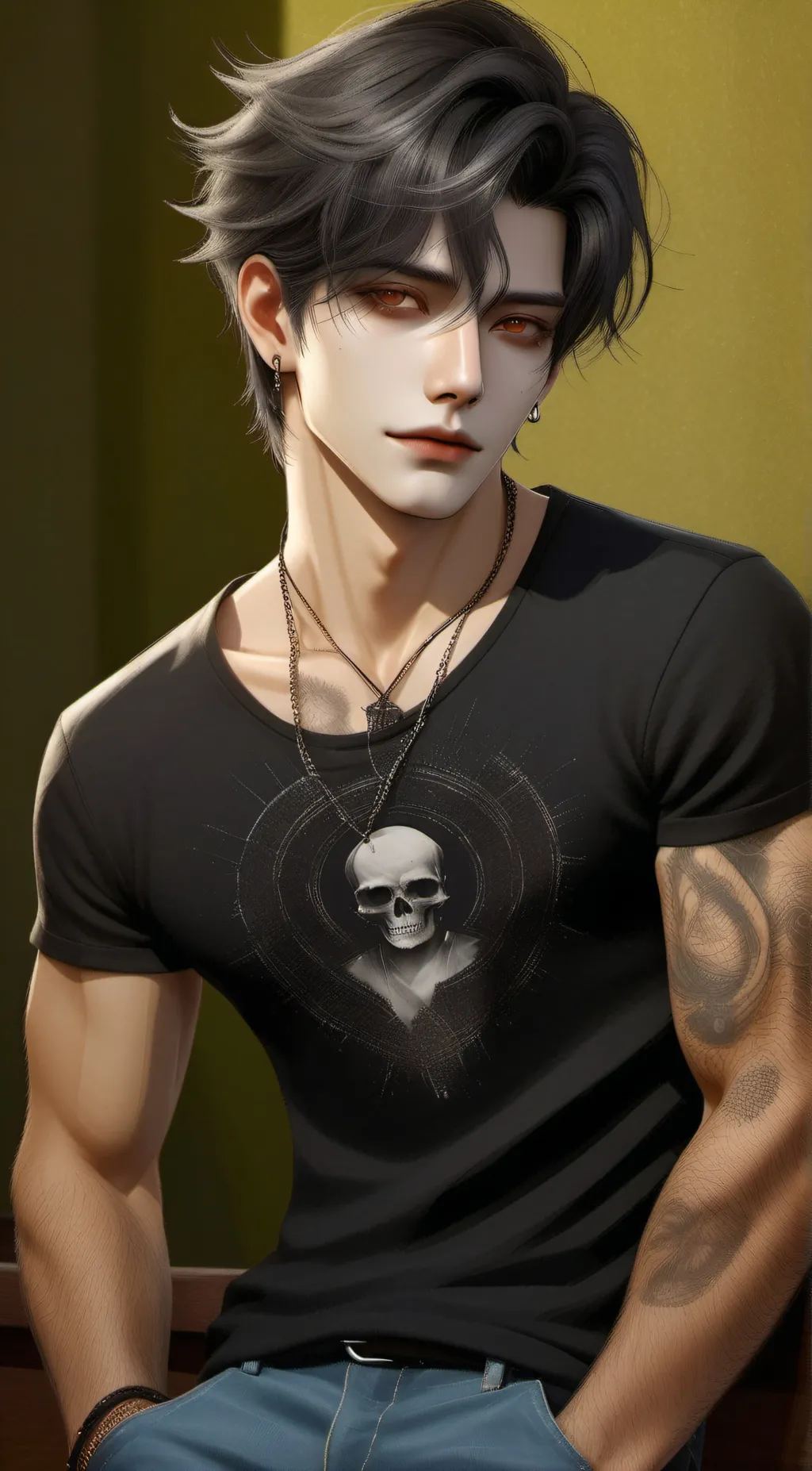 ai character: Connor background