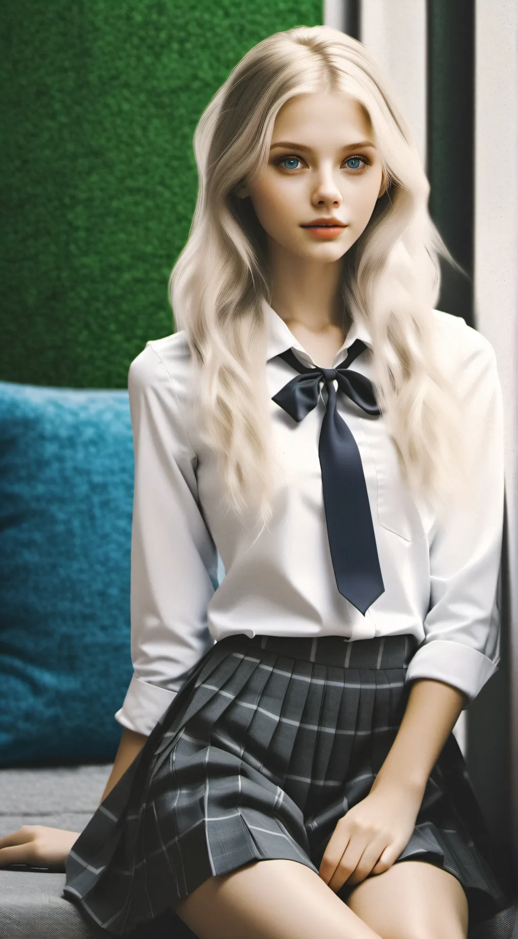 ai character: Hayley  background