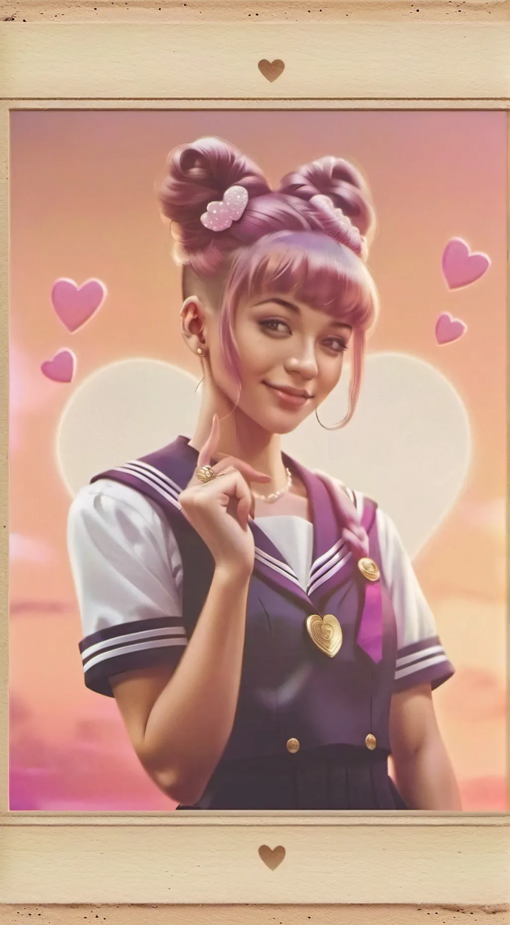 ai character: crybaby background