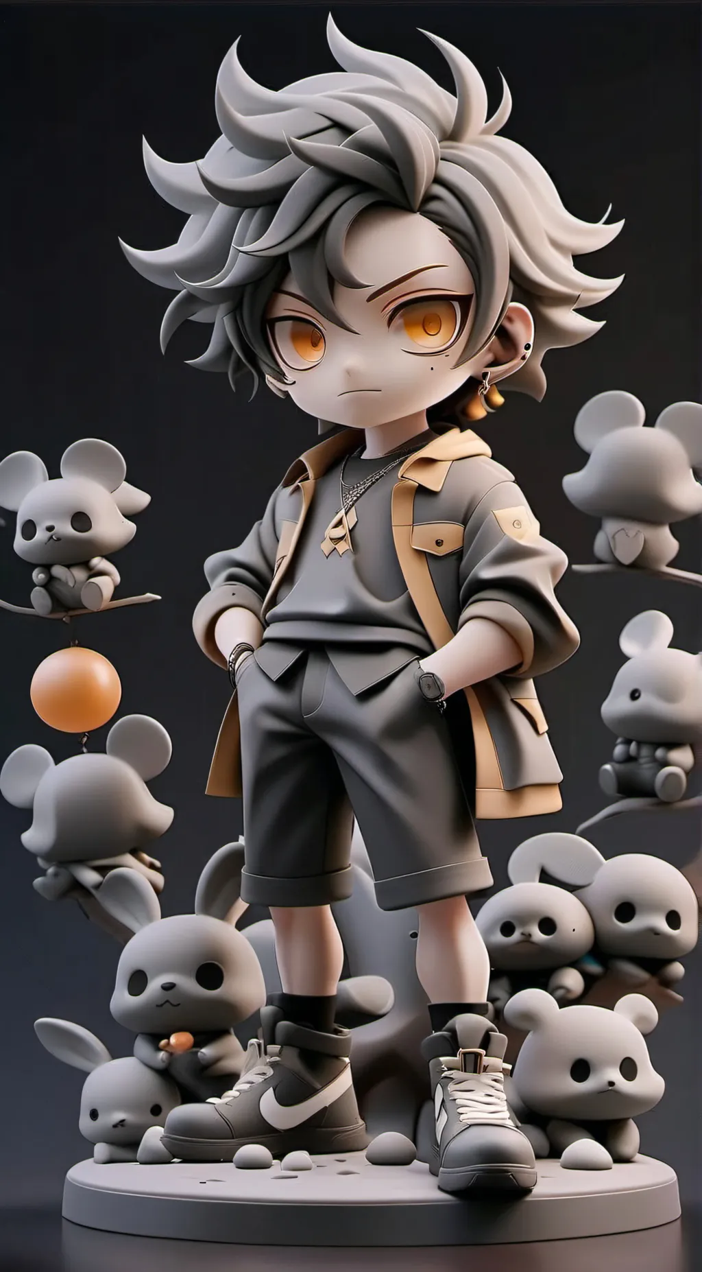 ai character: mha sleepover  background