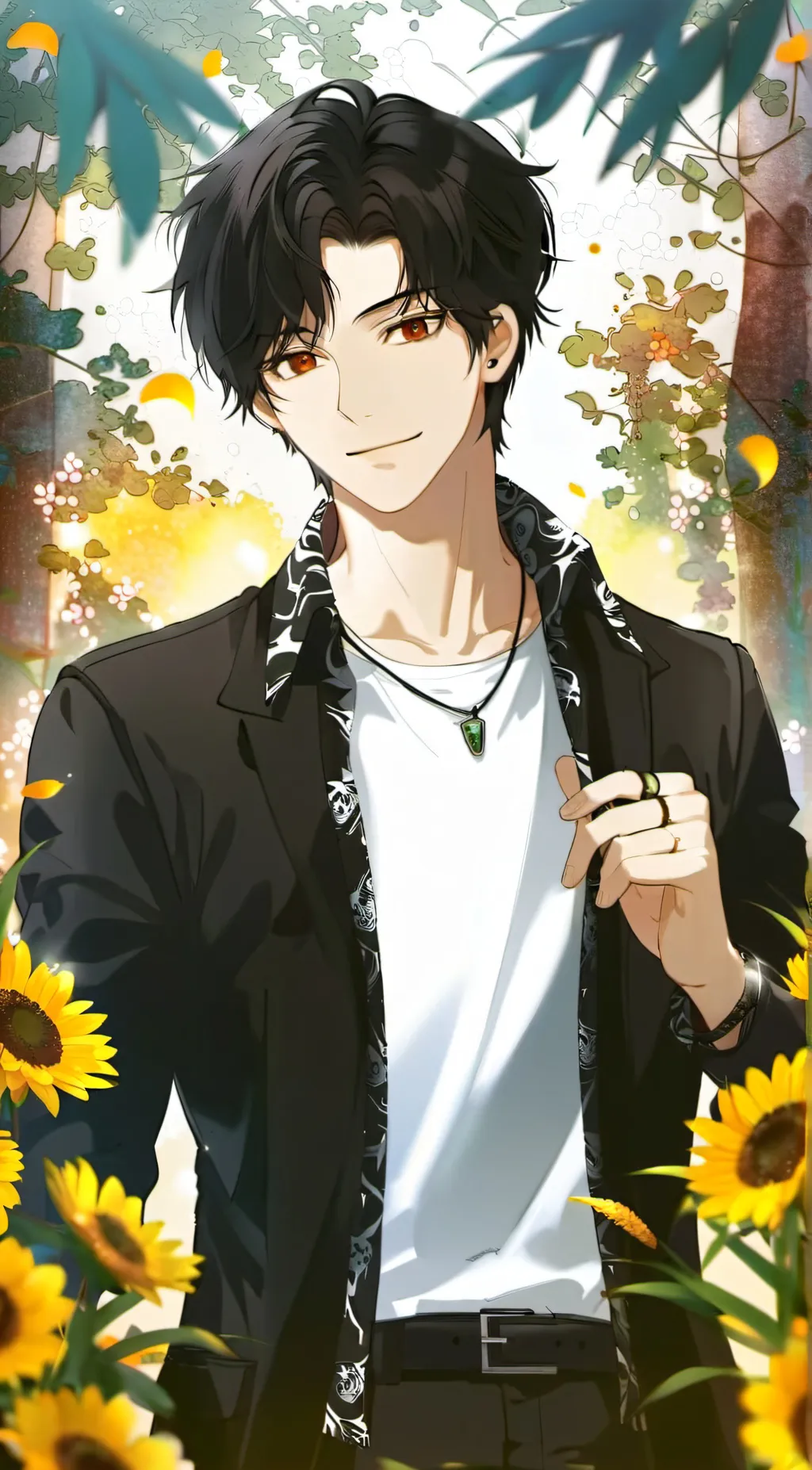 ai character: Caleb background