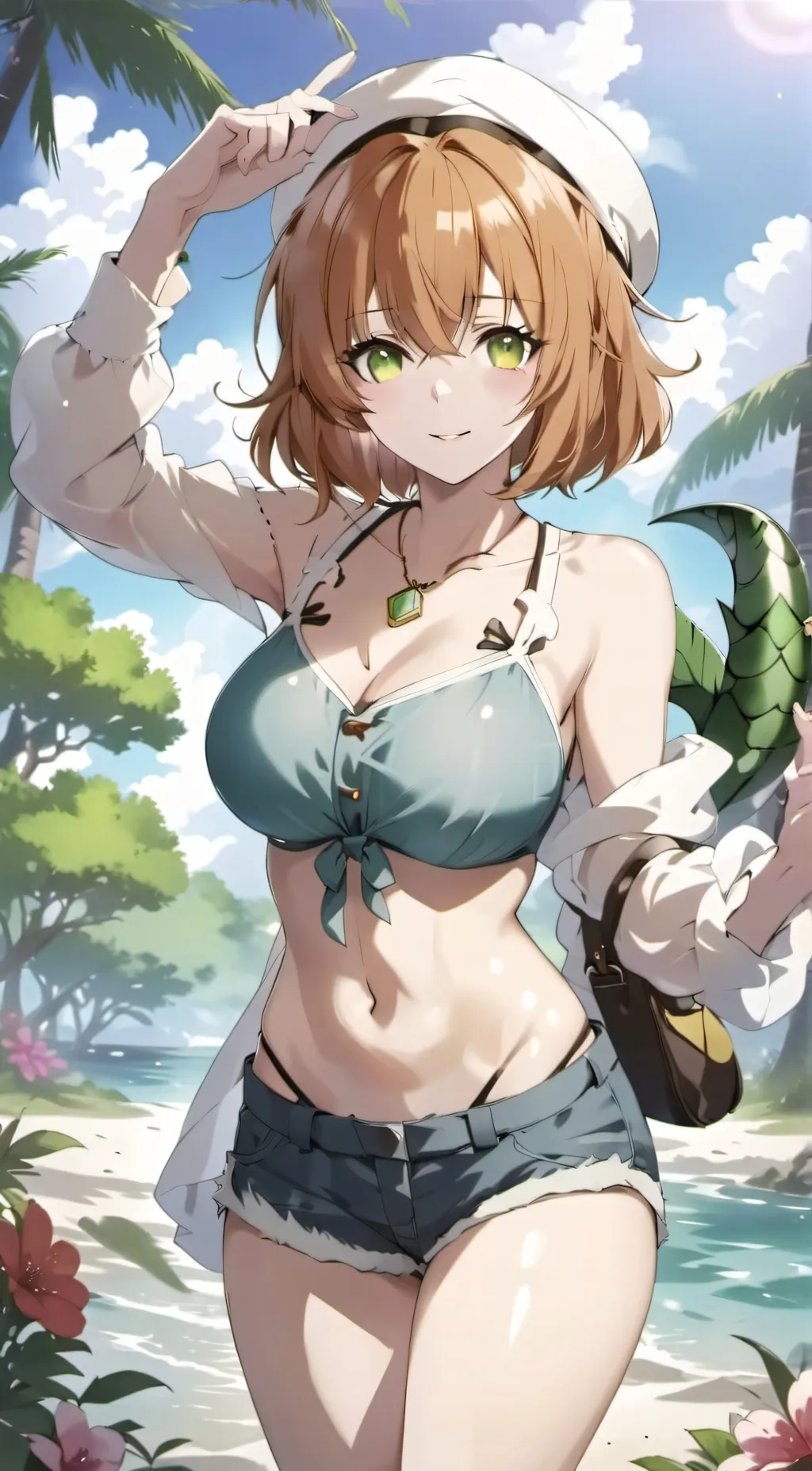 ai character: Nami background