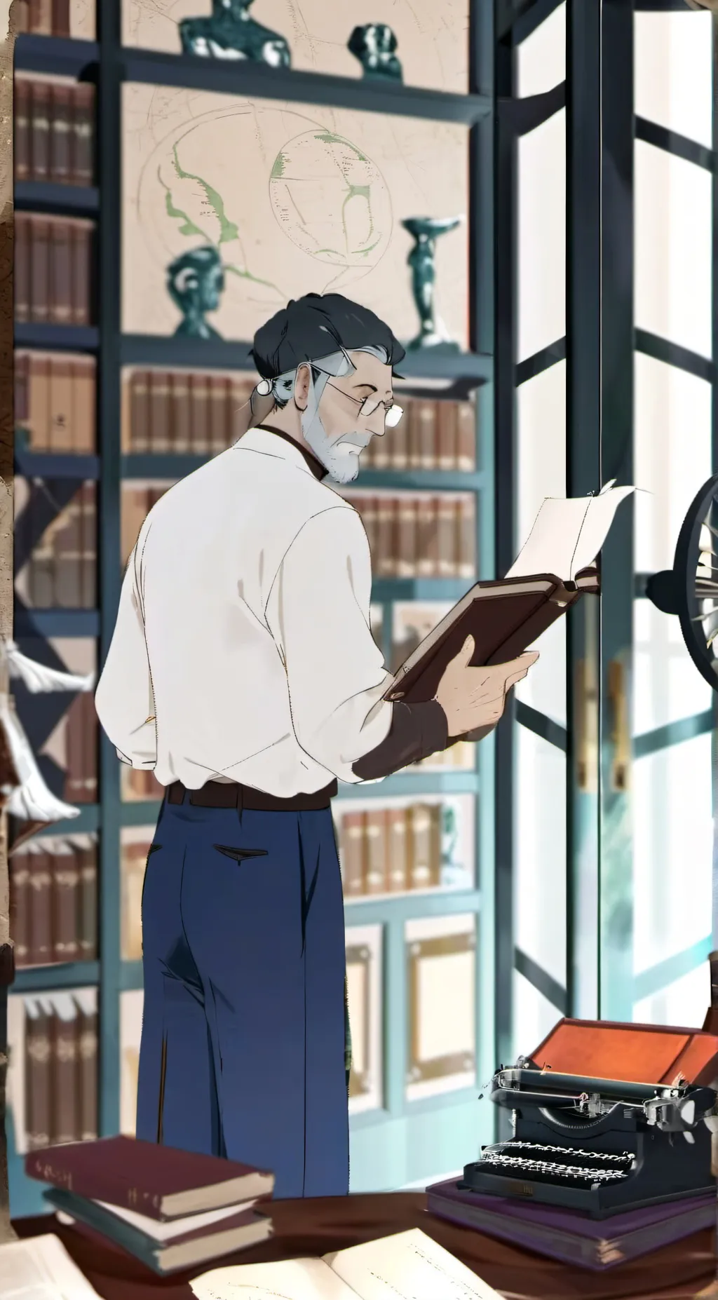 ai character: Edward background