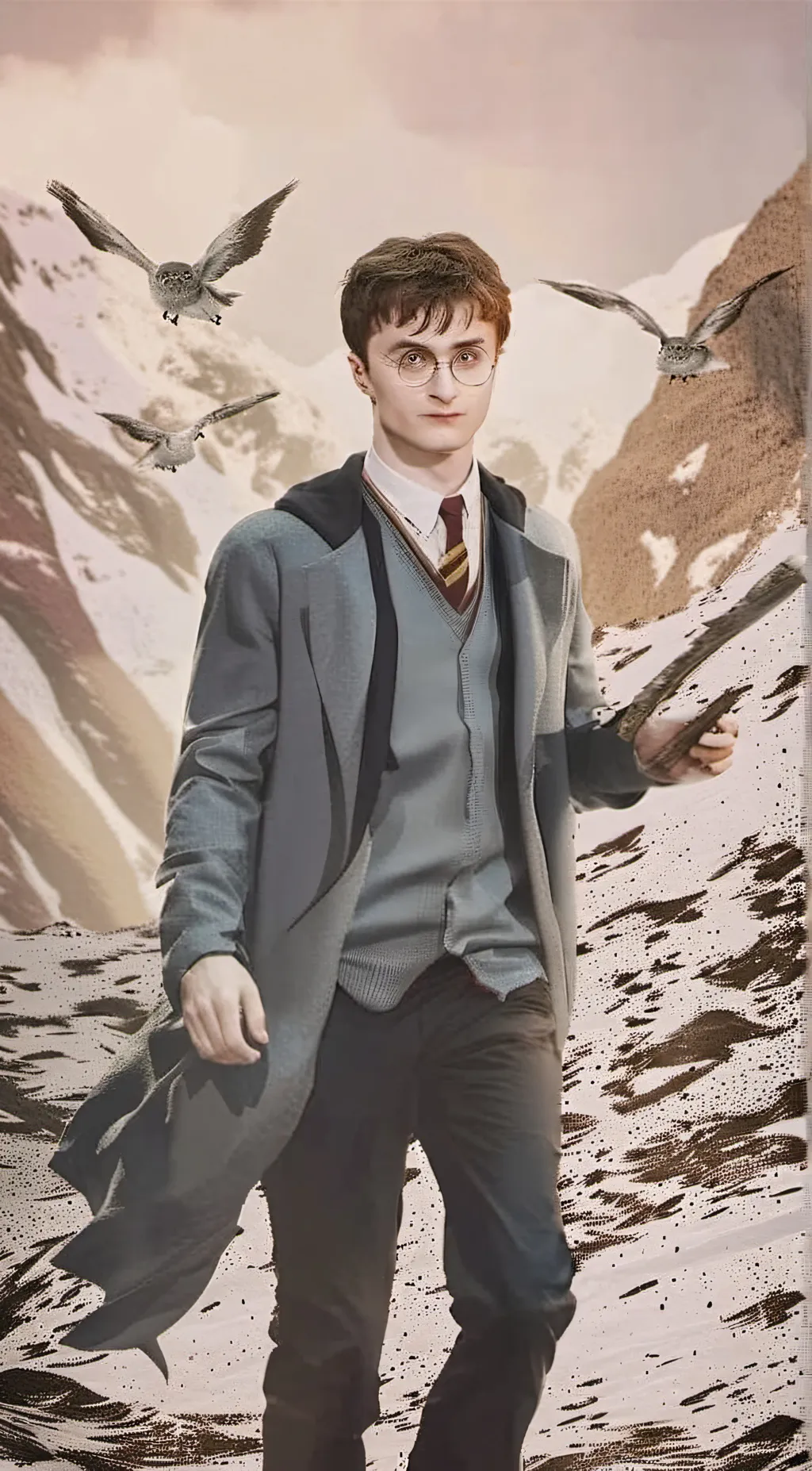 ai character: Hp in ur house background