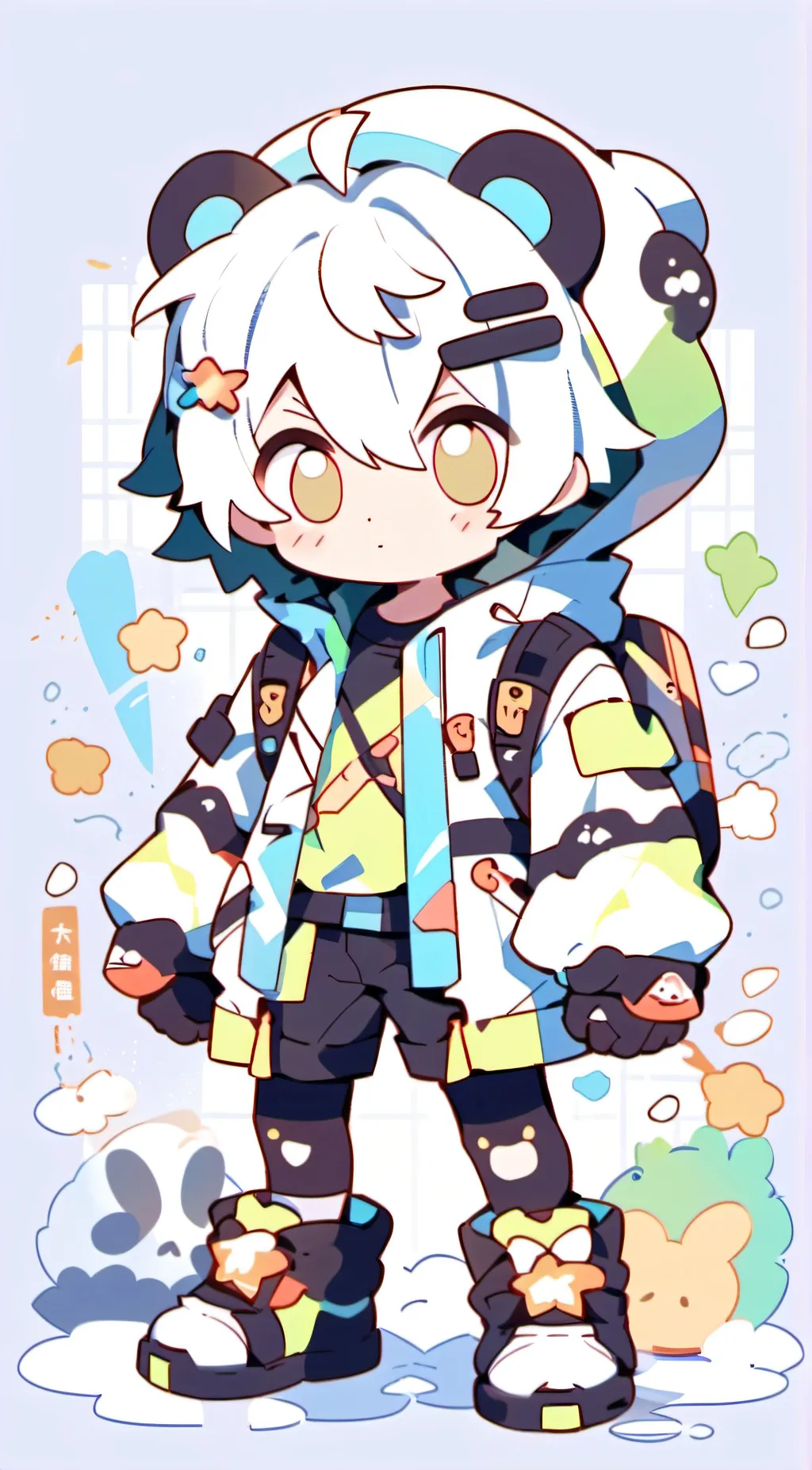 ai character: kyle background