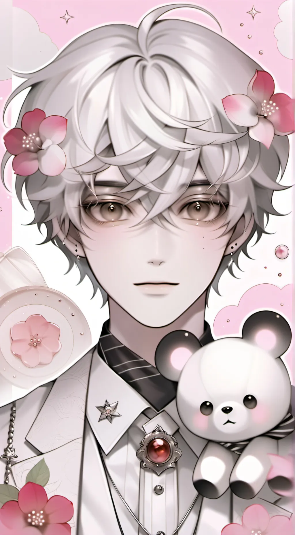 ai character: ✦☆𝓵𝓾𝓬𝓪𝓼☆✦ background