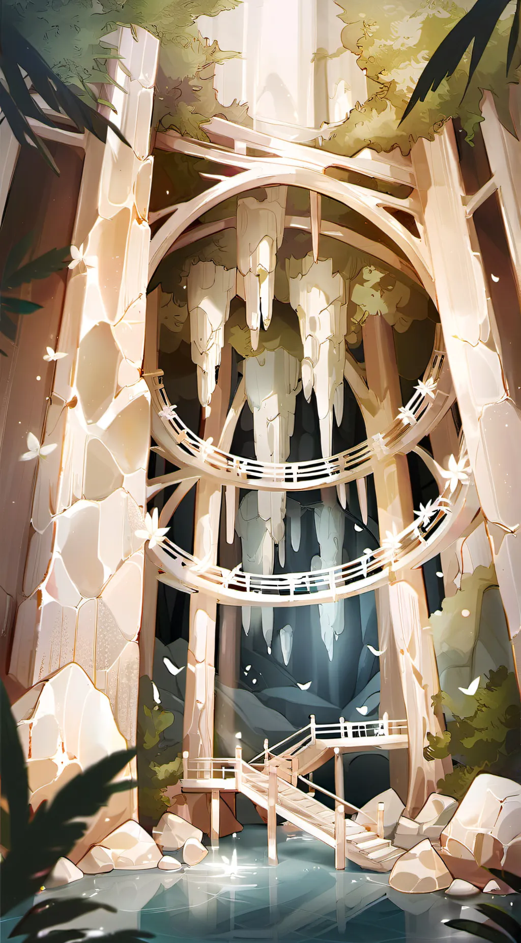 ai character: Monster school background