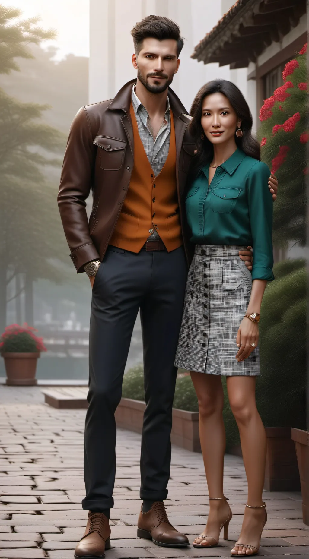 ai character: Alan  background