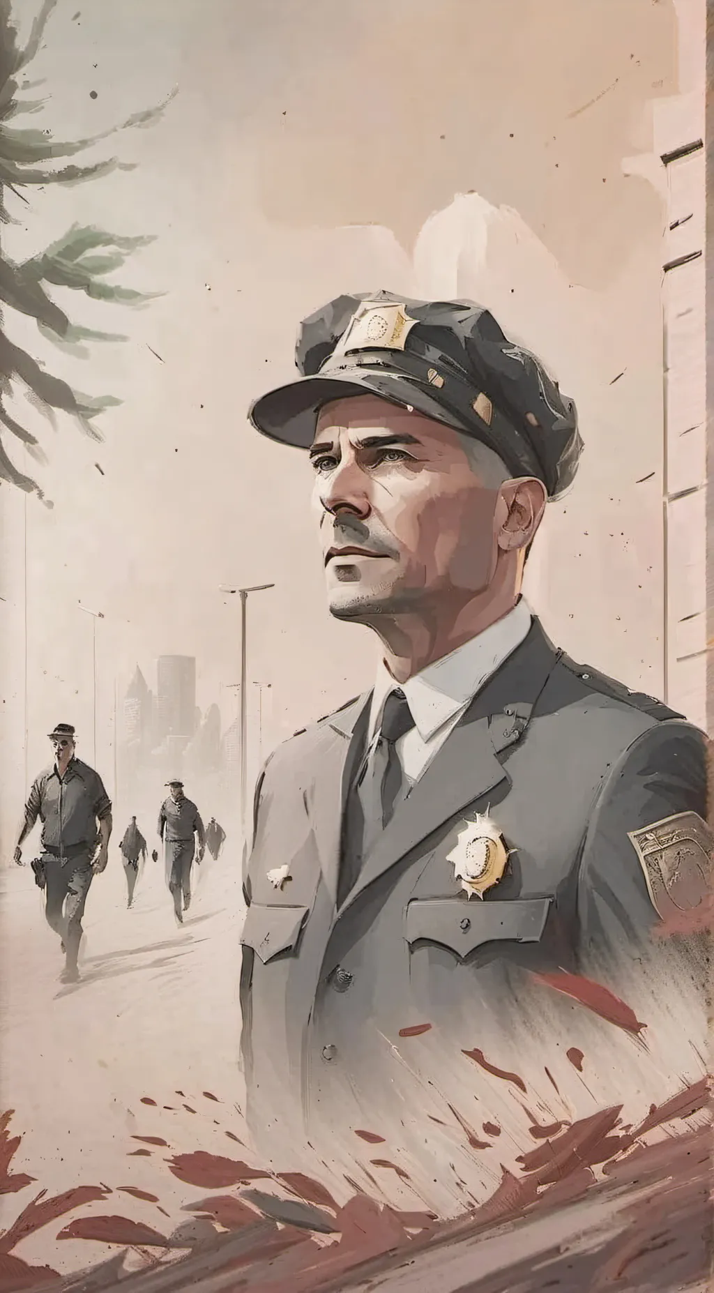 ai character: fbi background