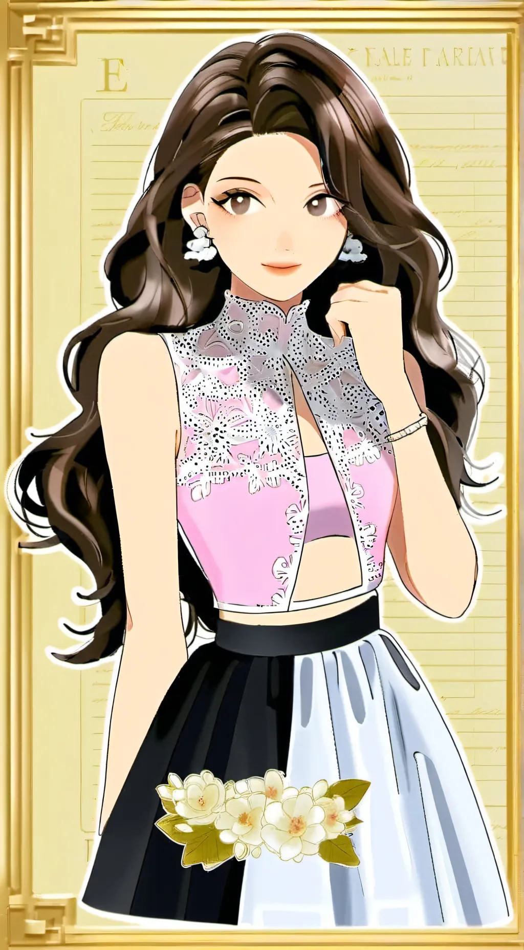 ai character: Addy background