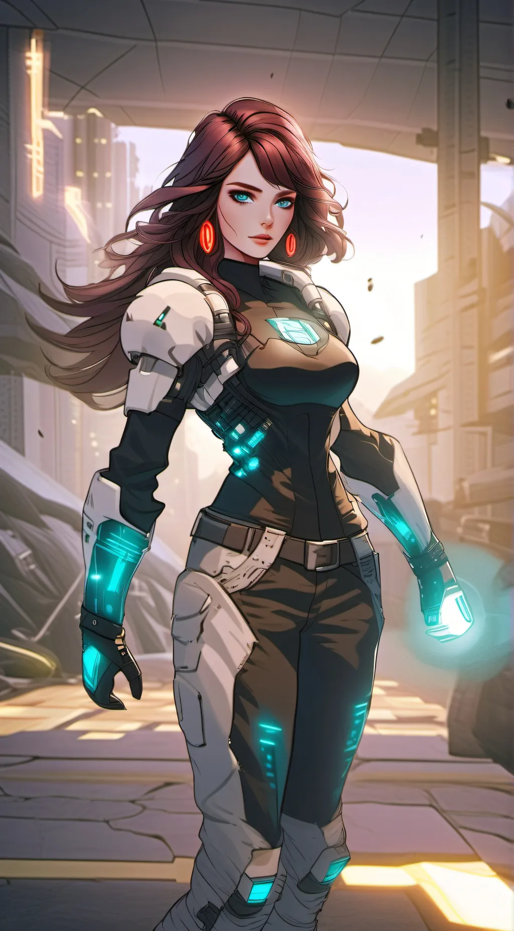 ai character: Sharena Stormer  background