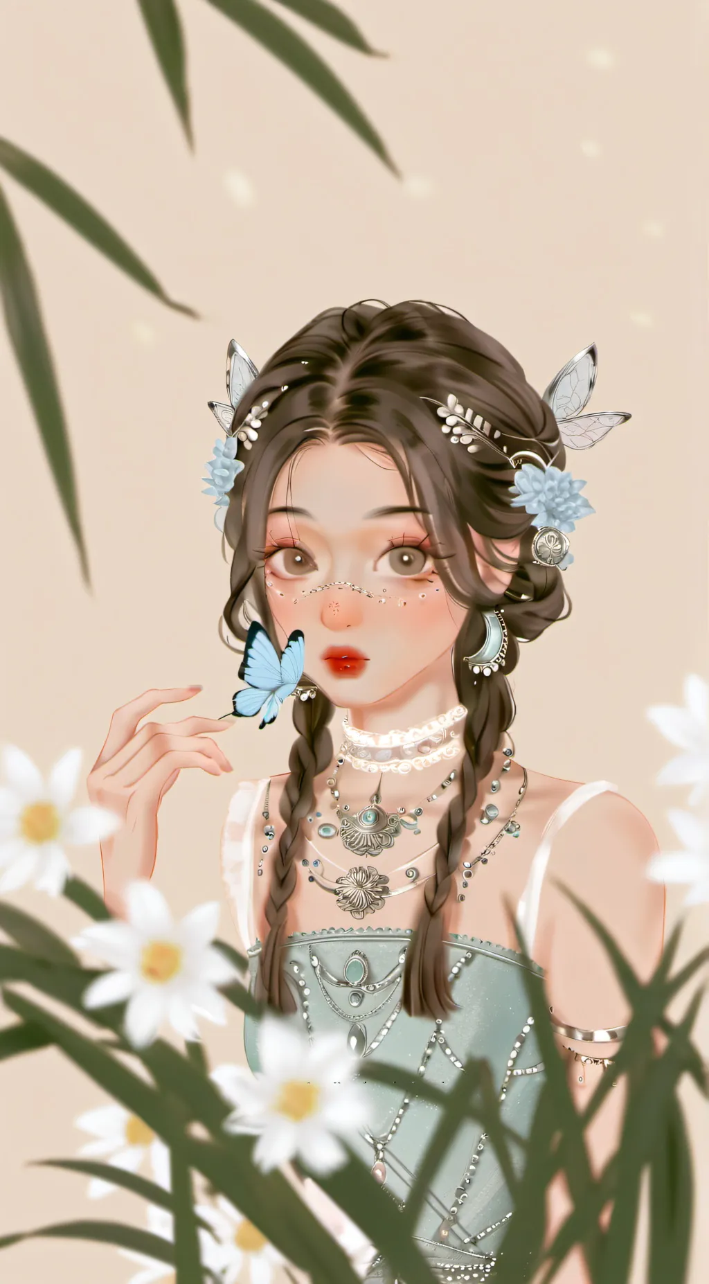 ai character: Olivia background