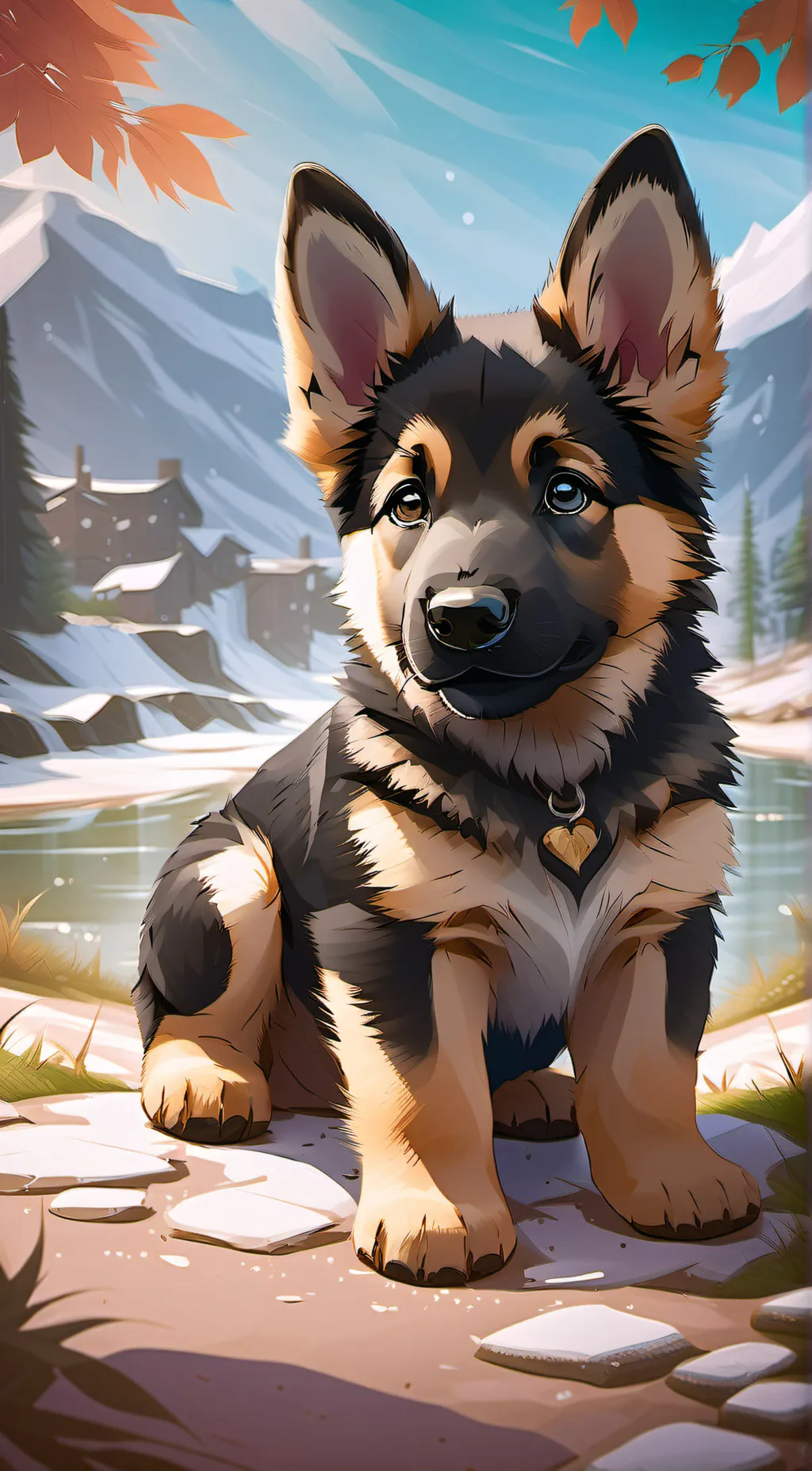 ai character: Freya background