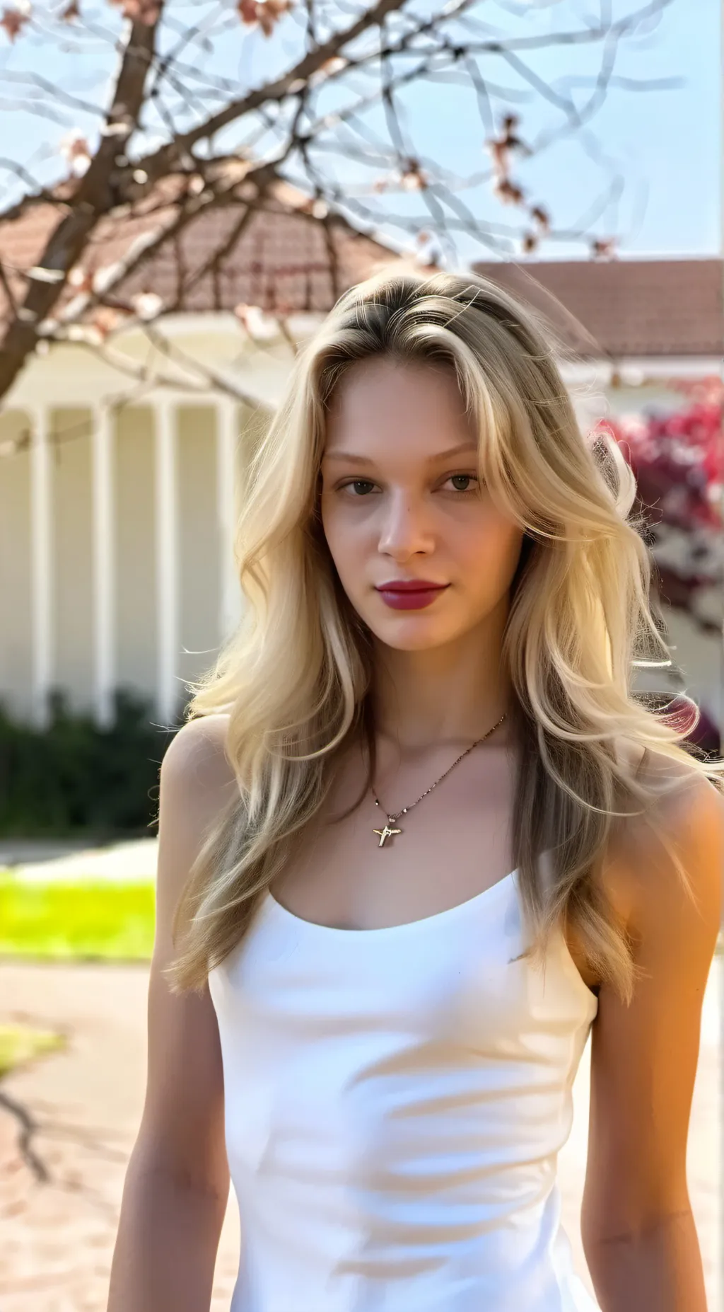 ai character: Katie  background