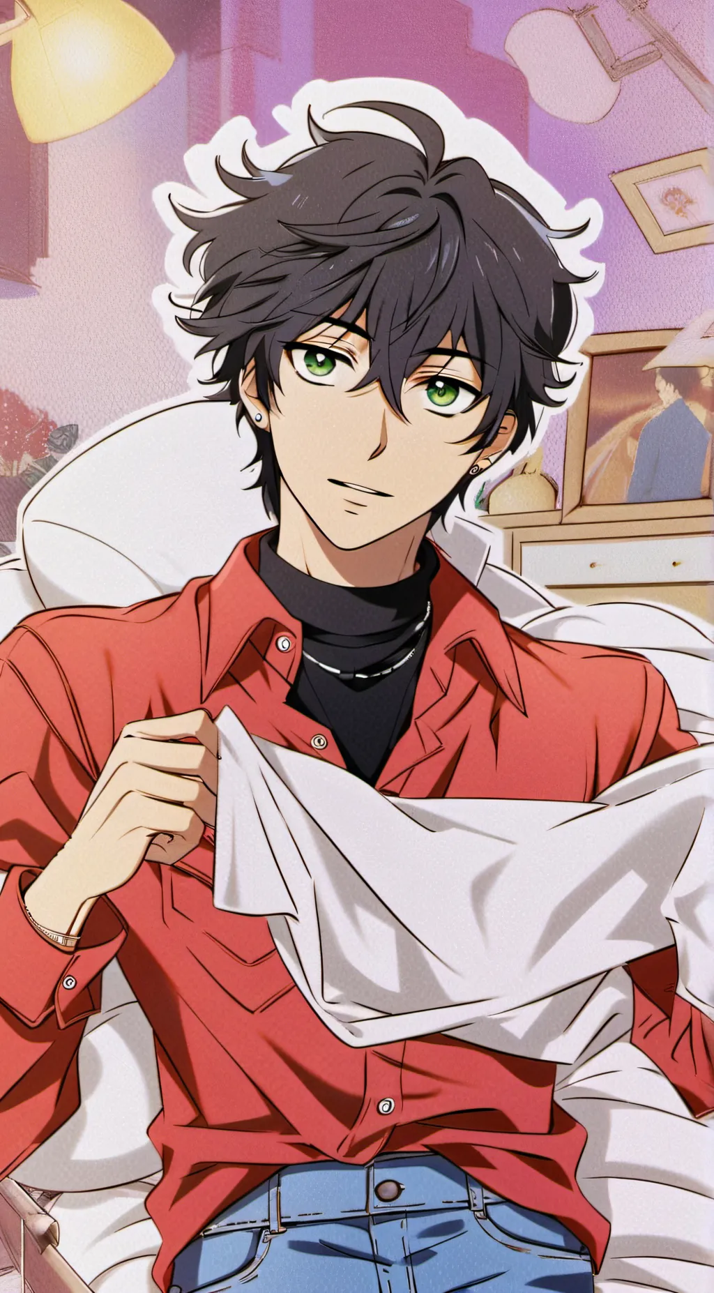 ai character: Ace  background