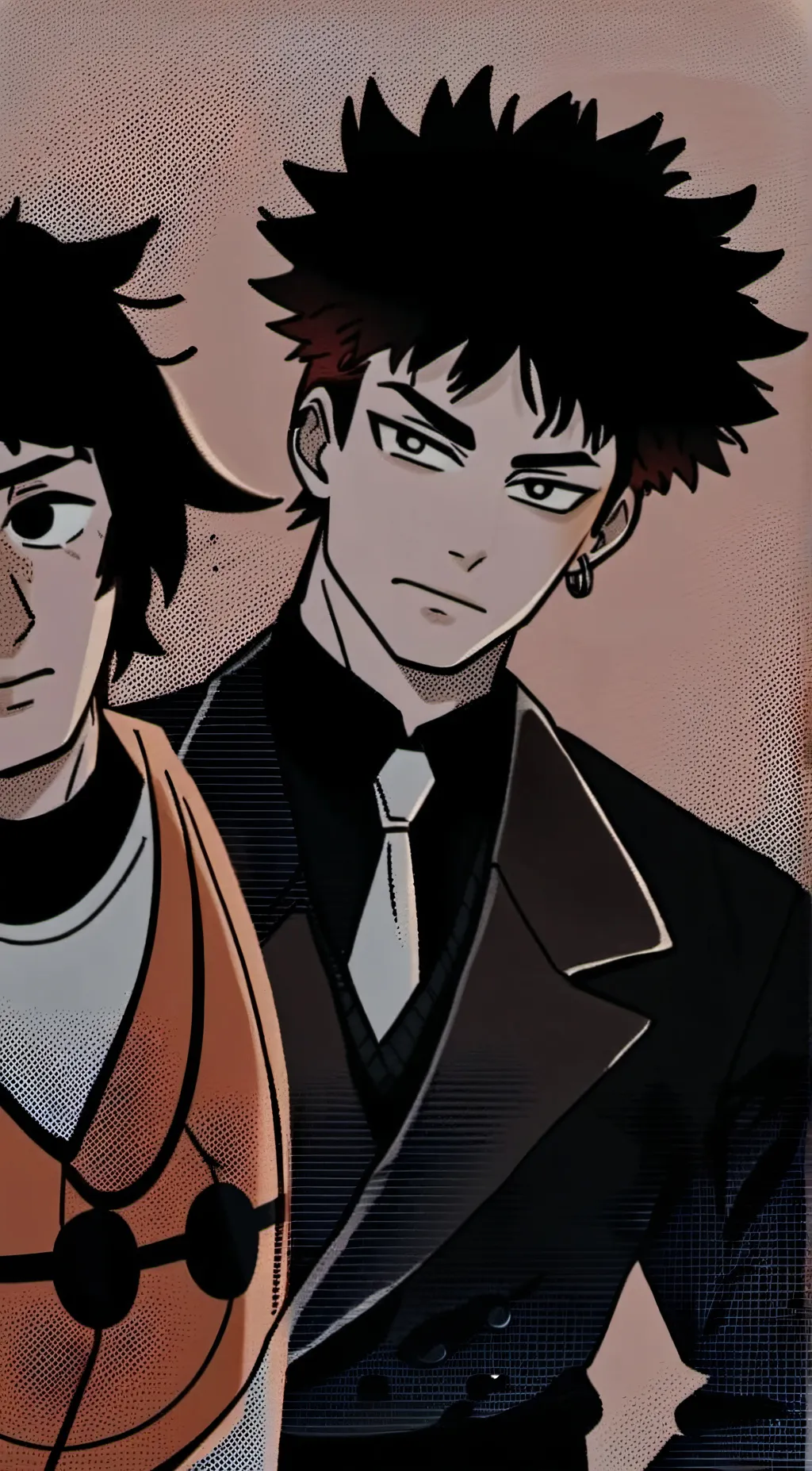 ai character: leo x donnie background