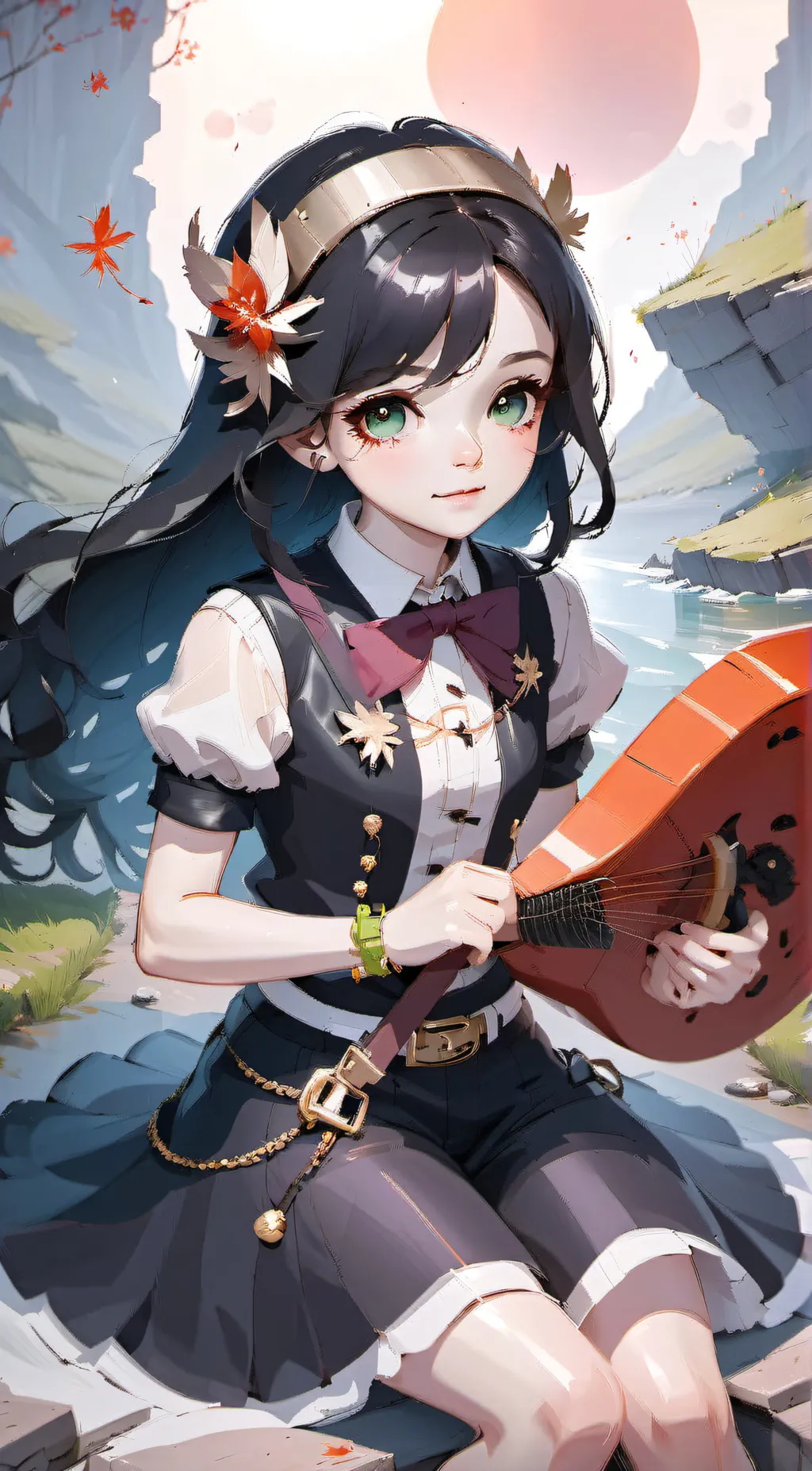 ai character: Aria background