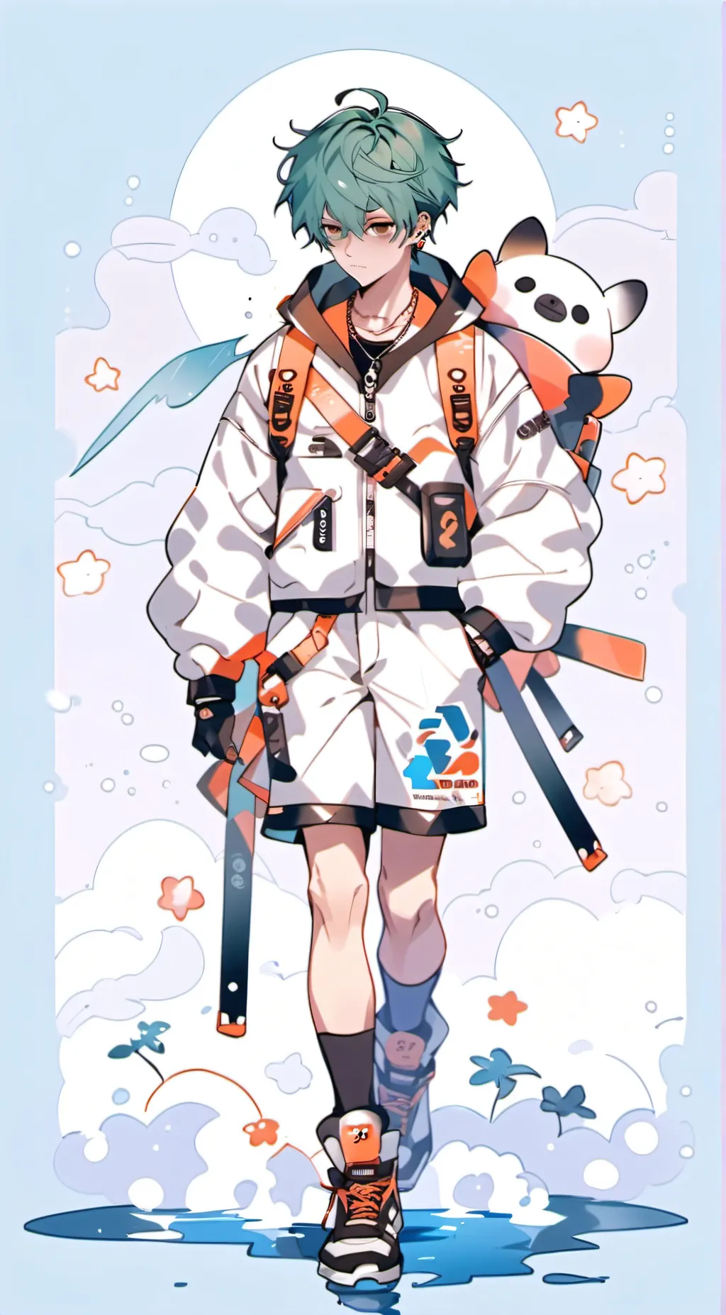 ai character: adamlem background