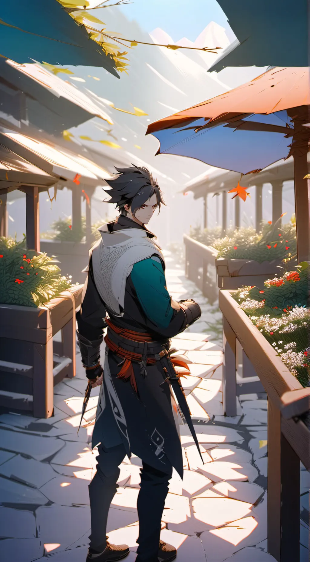 ai character: Mha background