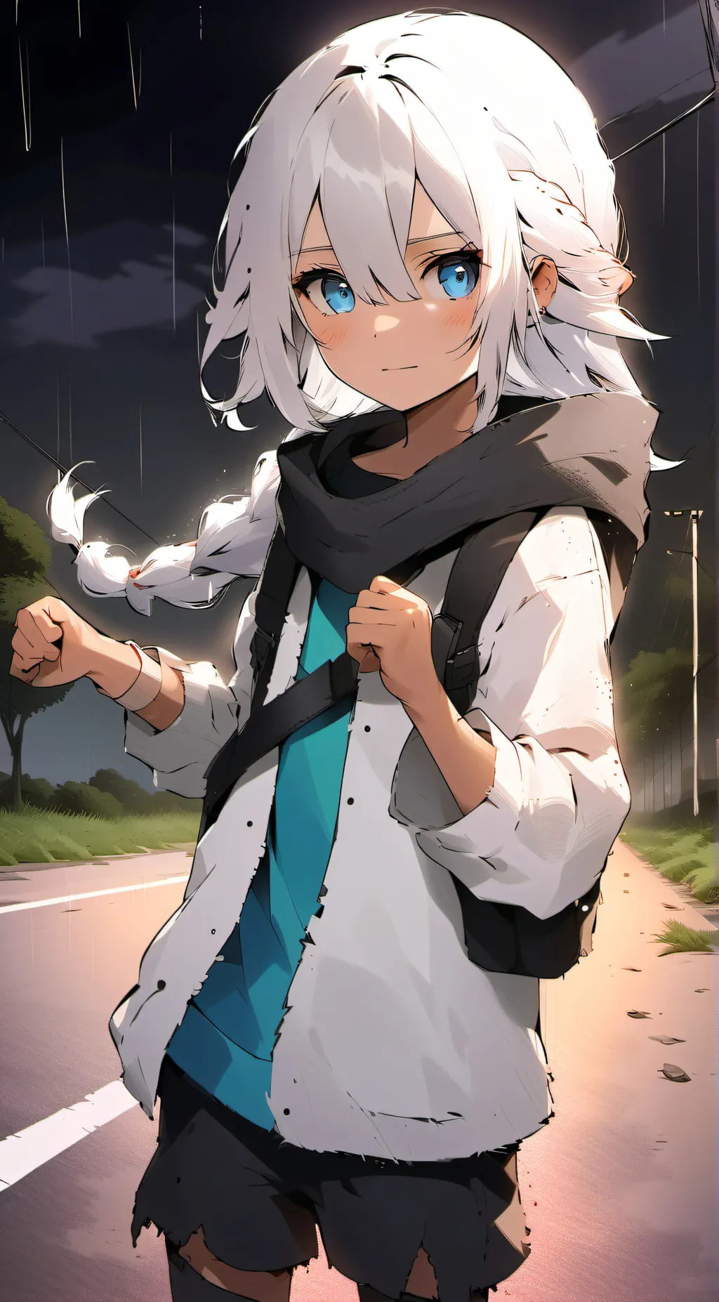 ai character: Mackenzie  background