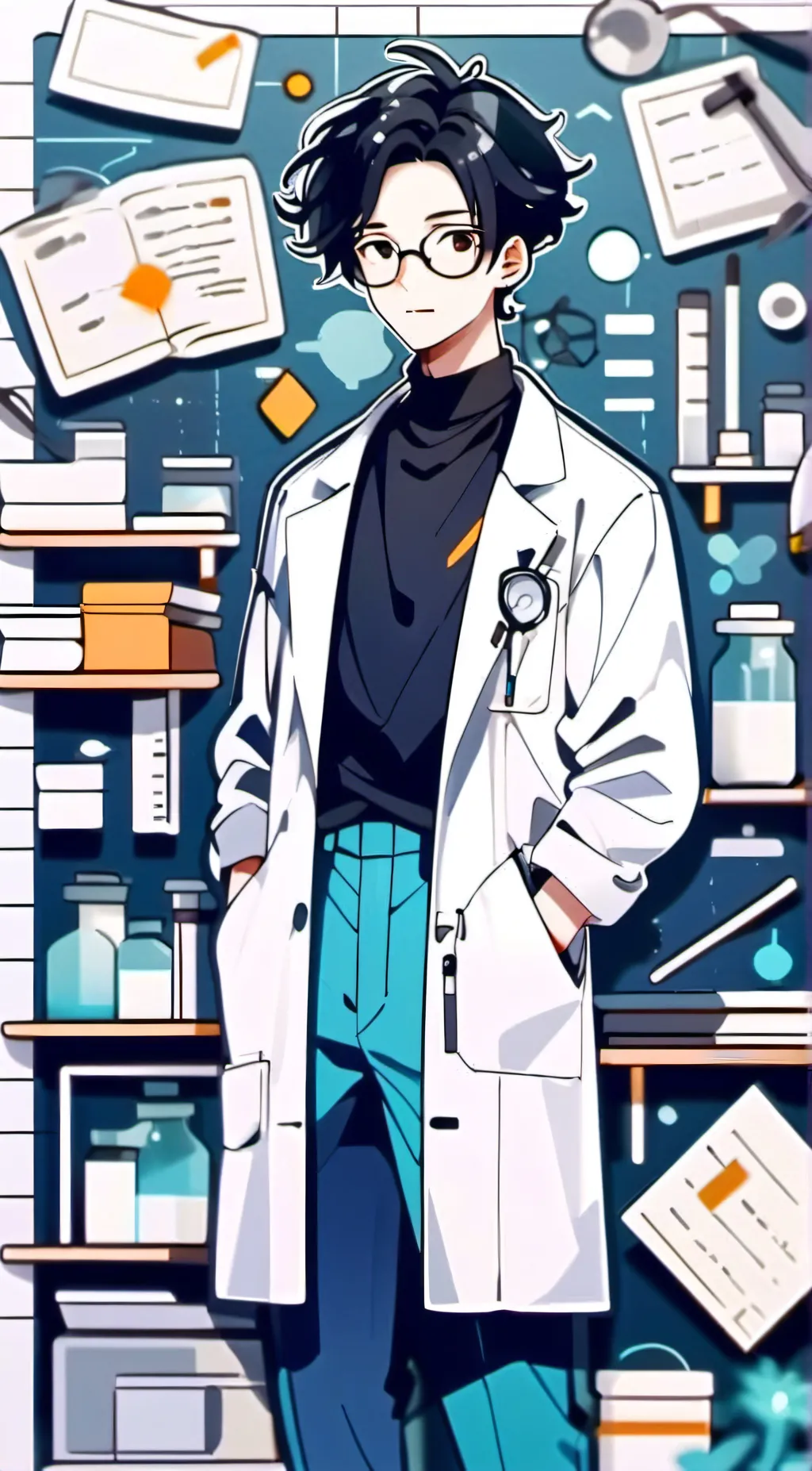 ai character: Asylum worker background