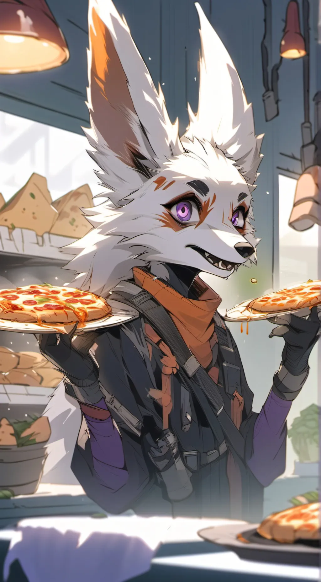 ai character: Lolbit background