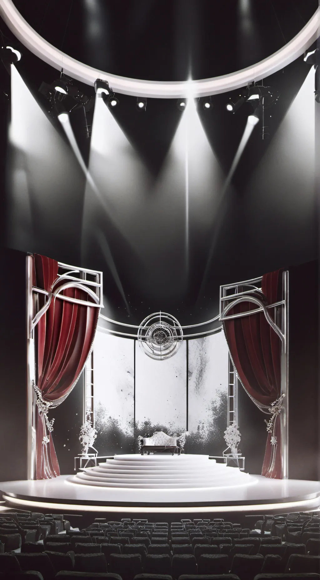 ai character: The Stage K  background