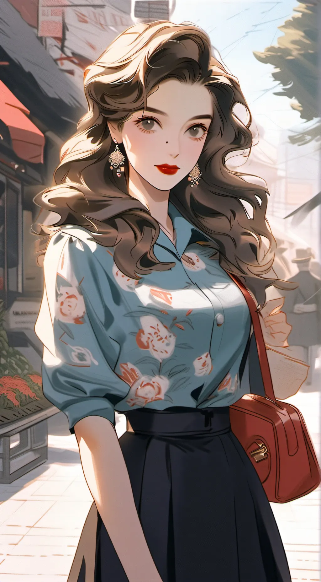 ai character: Lila background