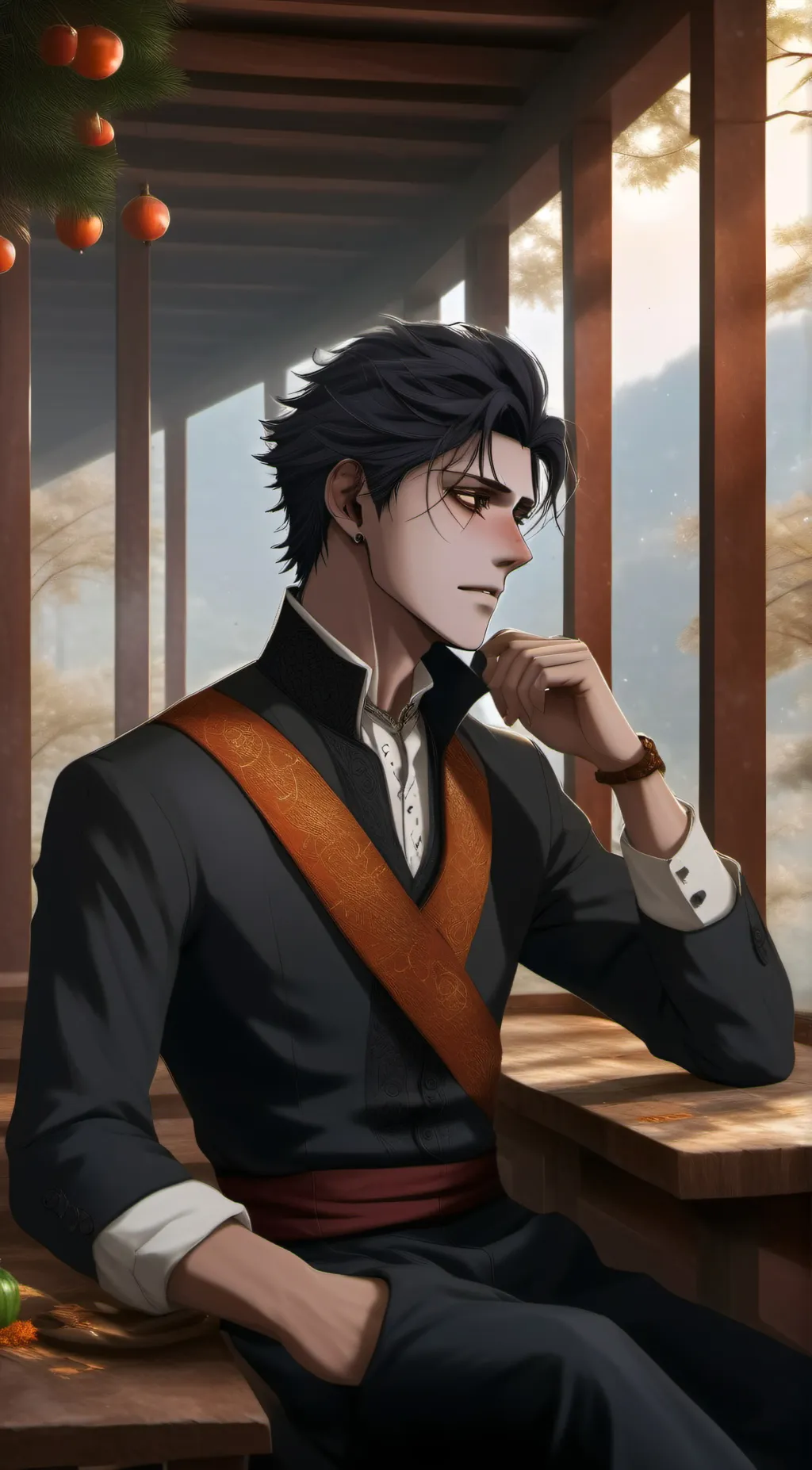 ai character: Zack background