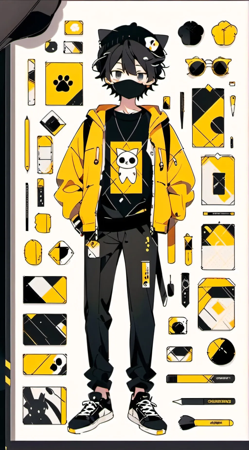 ai character: Haru background