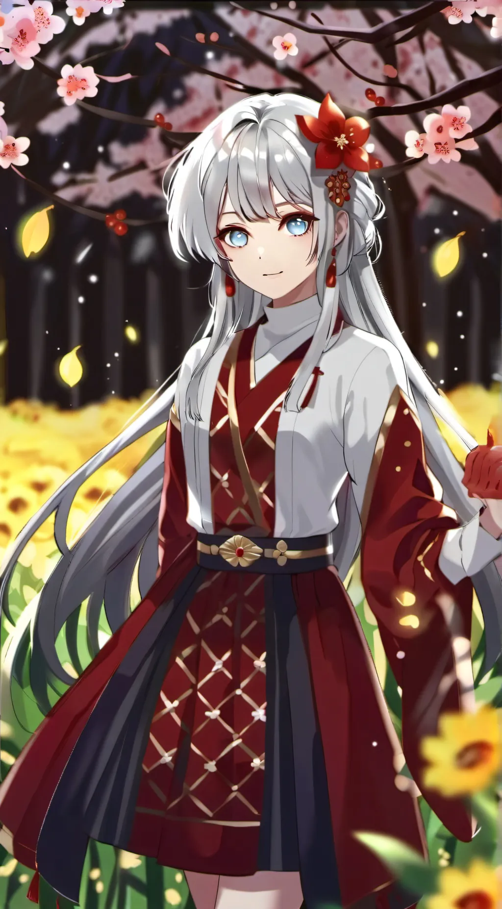 ai character: Rose  background