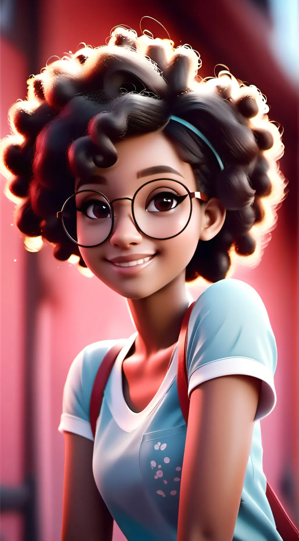 ai character: Summer background