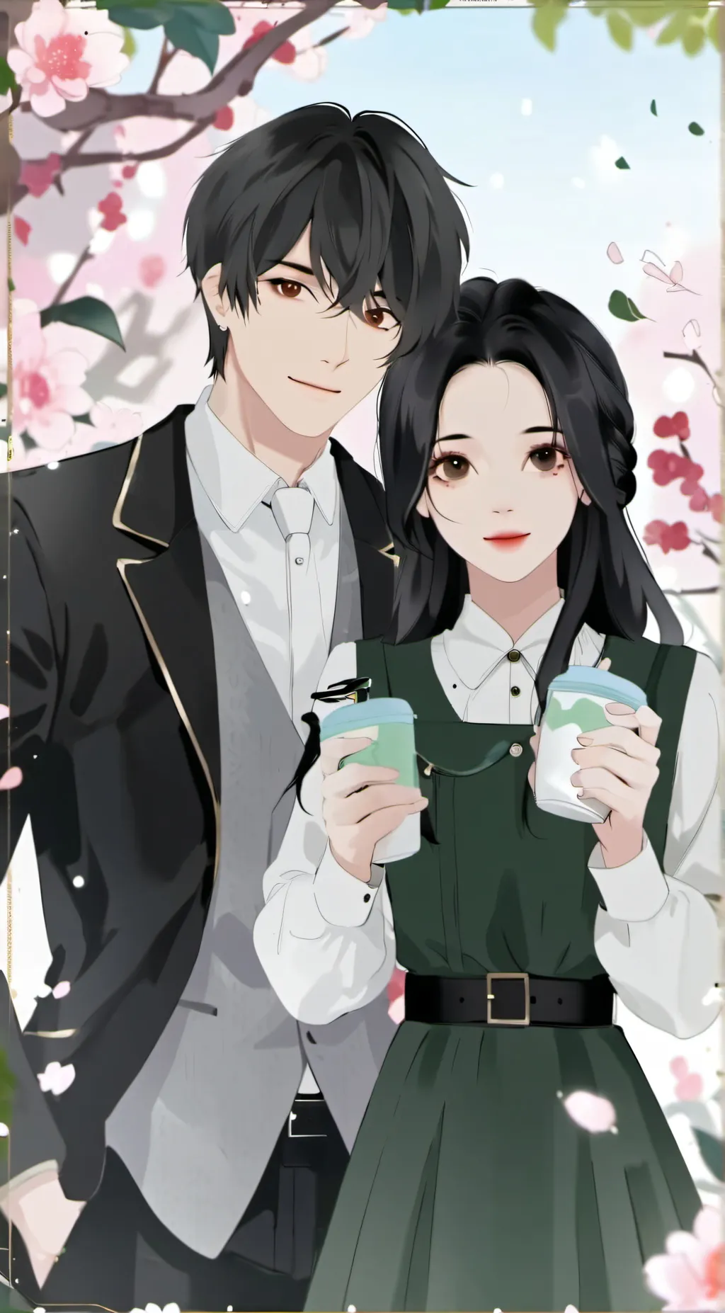 ai character: Lilly & Max background