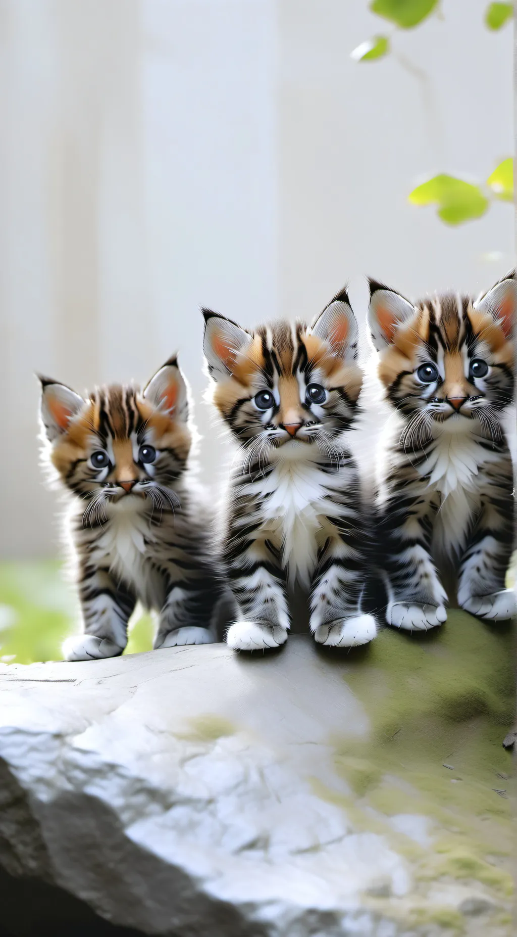 ai character: kittens background